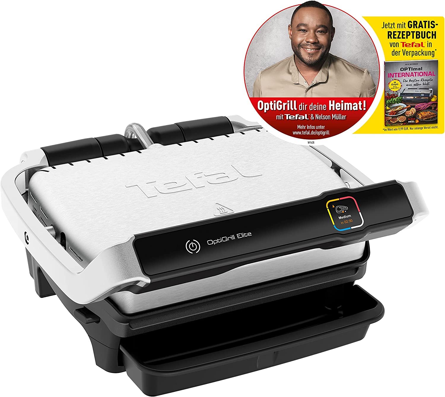 tefal-optigrill-elite-gc750d-kontaktgrill-12-automatikprogramme-grillboost-funkt image 2