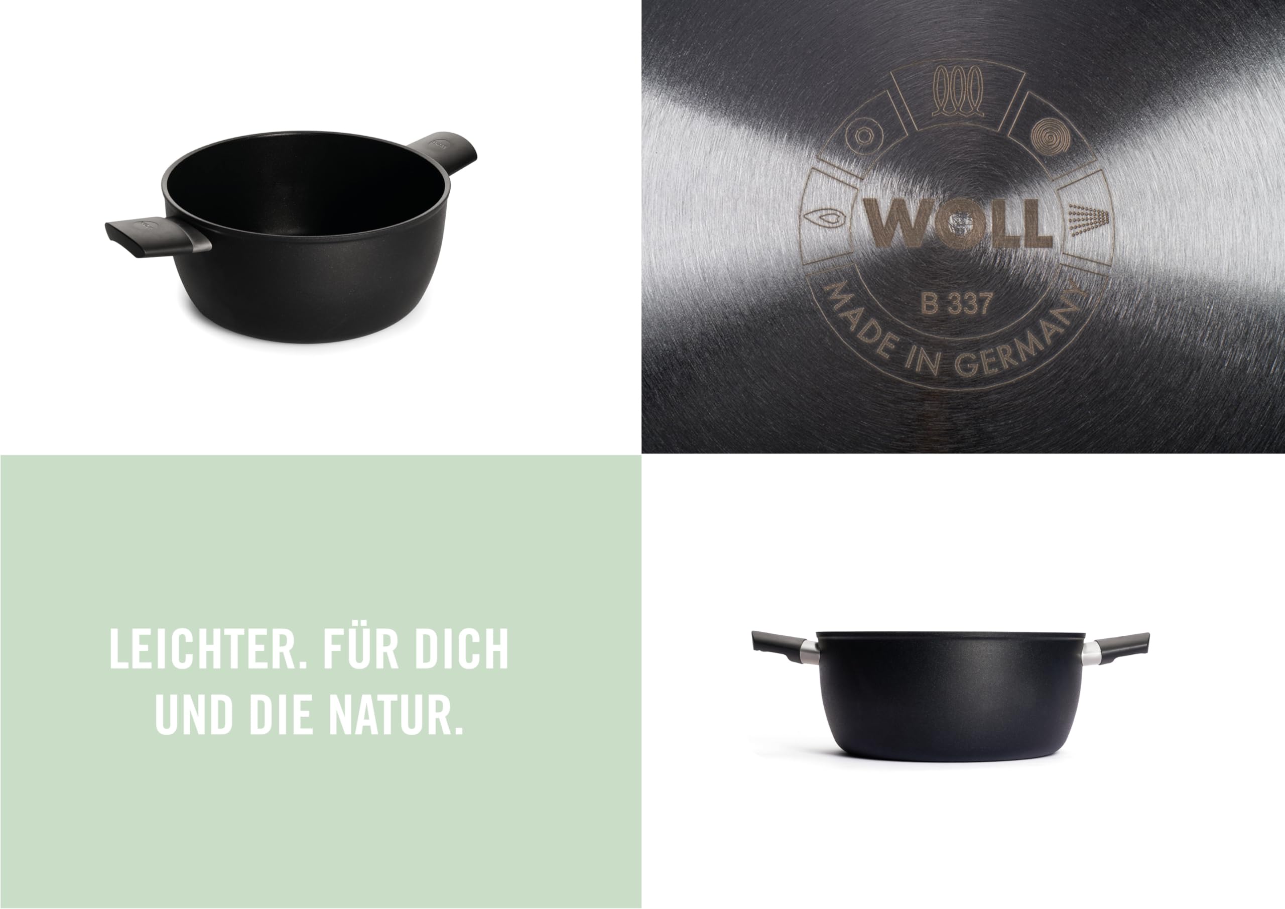 woll-eco-lite-qxr-topf-24-cm-5-liter-mit-2-seitengriffen-induktiv-pfas-frei-100- image 2