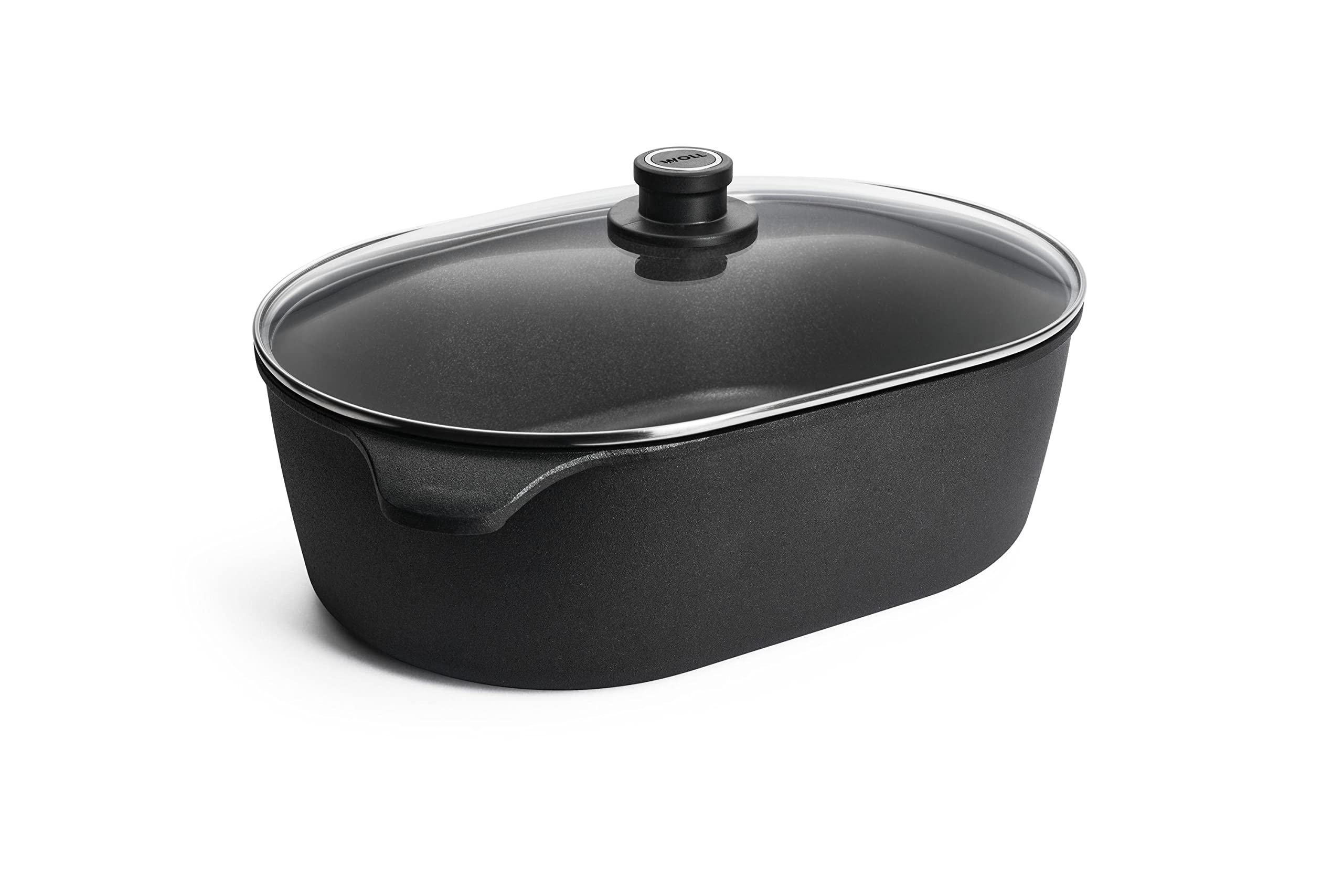 woll-nowo-titanium-jumbobr-ter-mit-glasdeckel-40-x-27-cm-10-5-l-titanium-hartgru image 1