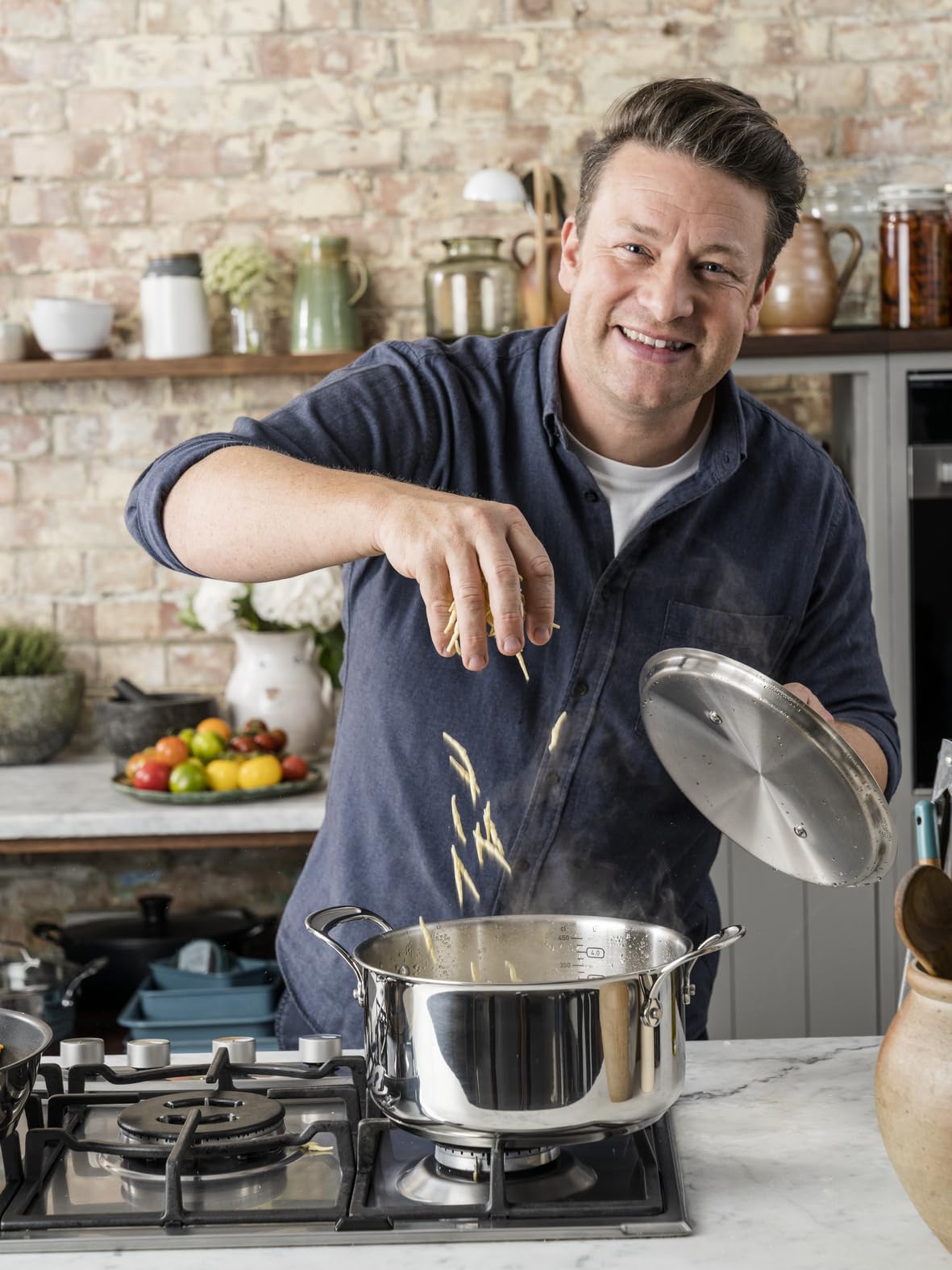 tefal-jamie-oliver-cook-s-classics-e307s734-7-teiliges-edelstahl-topfset-indukti image 2