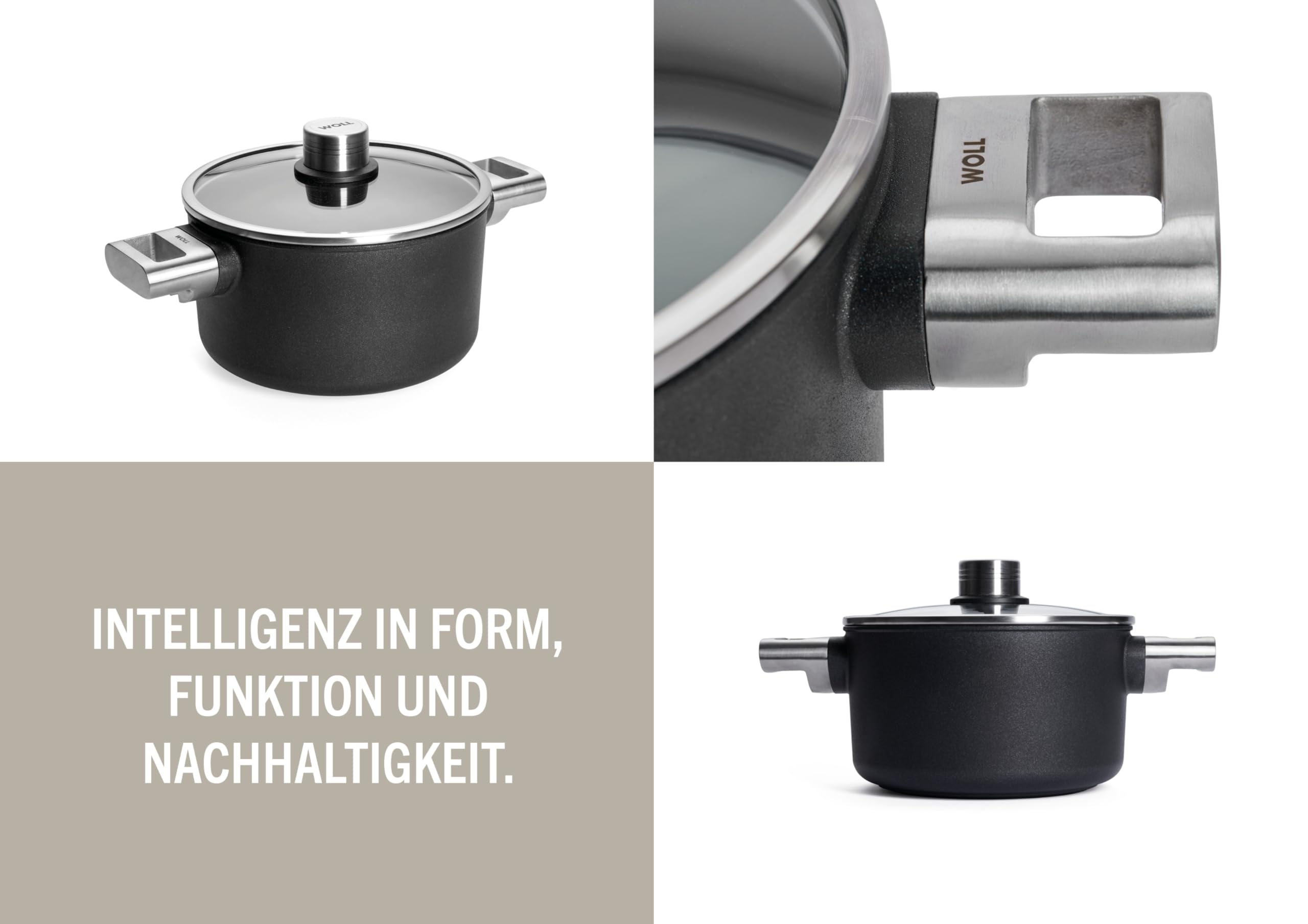 woll-eco-logic-qxr-gusstopf-20-cm-3-0-liter-mit-deckel-2-edelstahlgriffen-pfas-f image 2