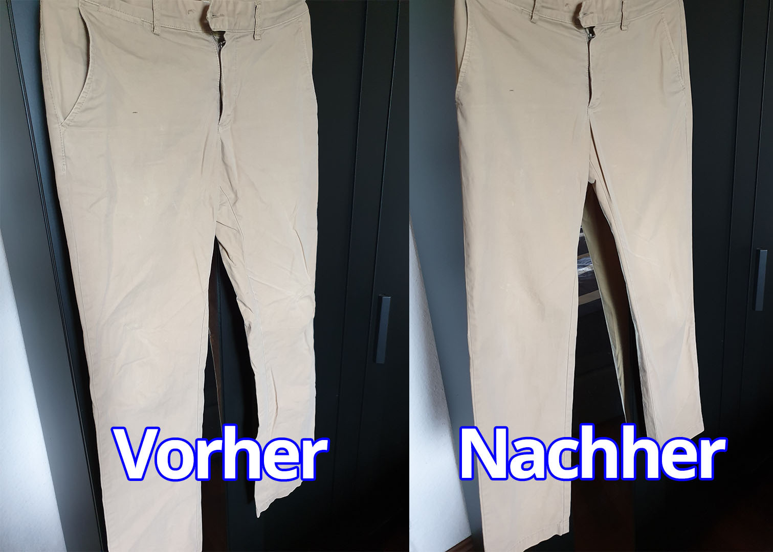 Erspart mir das Bügeln komplett