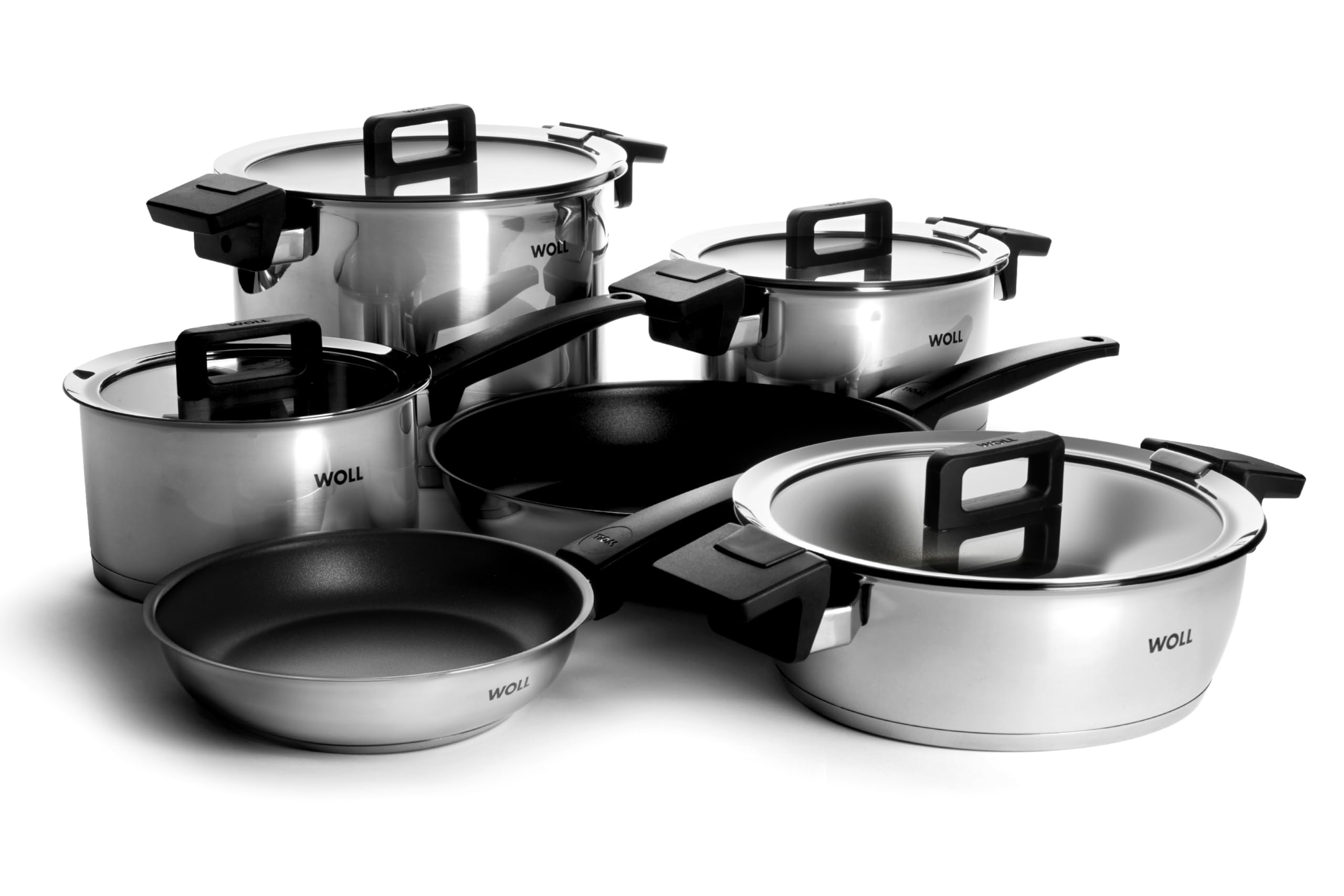 woll-concept-topf-und-pfannenset-10-teilig-18-10-edelstahl-gekapselter-5-mm-indu image 1