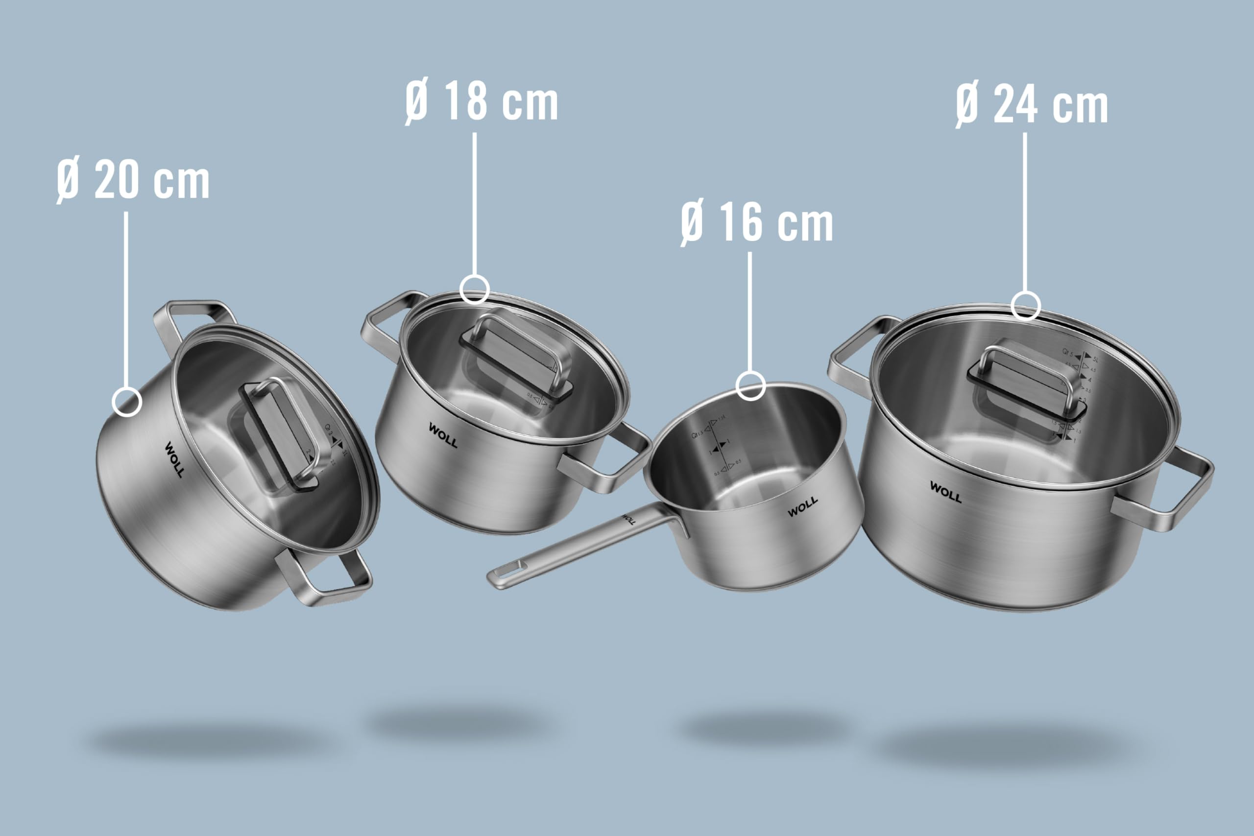 woll-steel-topf-set-7-teilig-mattierter-18-10-edelstahl-induktionsgeeignet-f-r-a image 2
