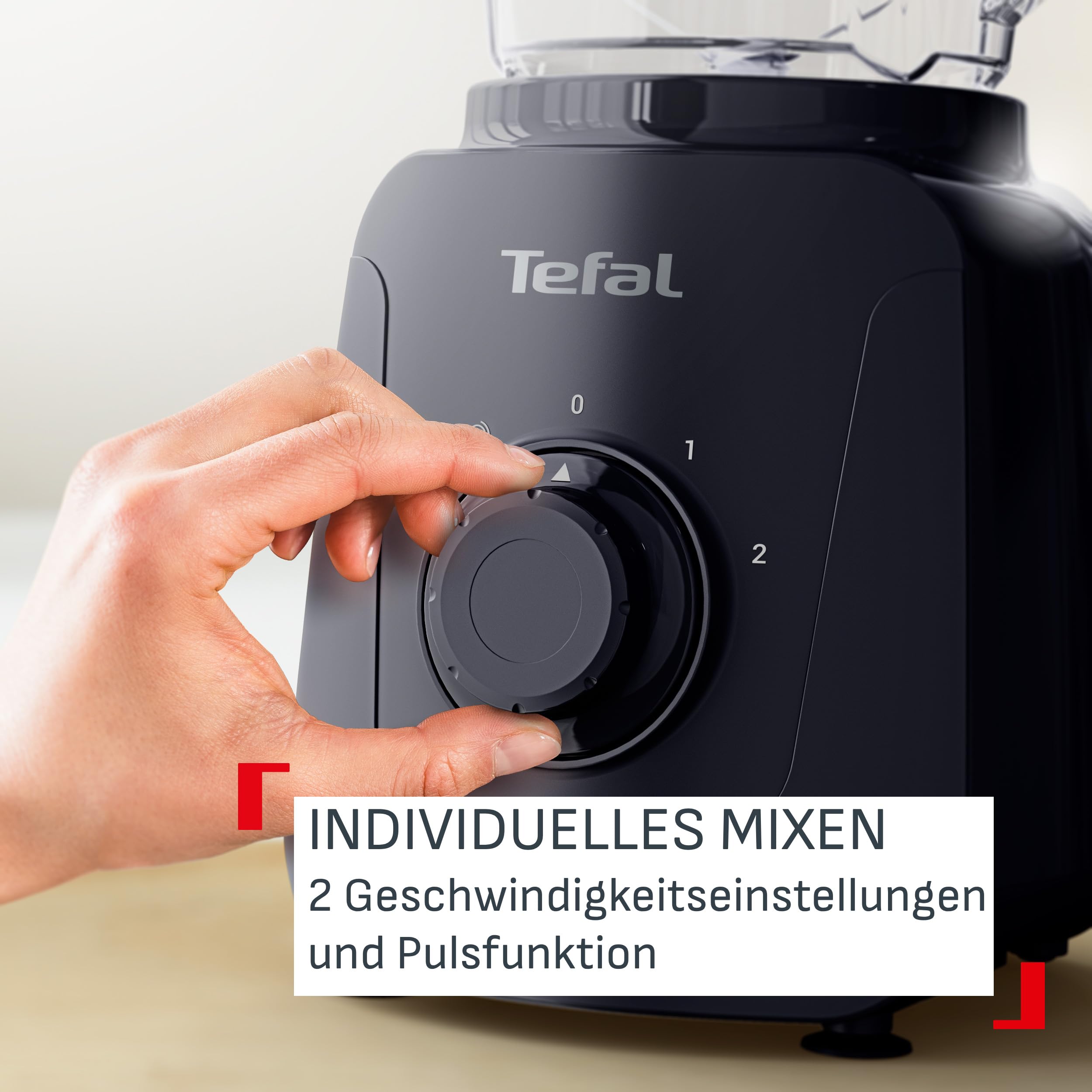 tefal-blendforce-essential-bl4118f0-standmixer-450-w-2-geschwindigkeiten-pulsmod image 3