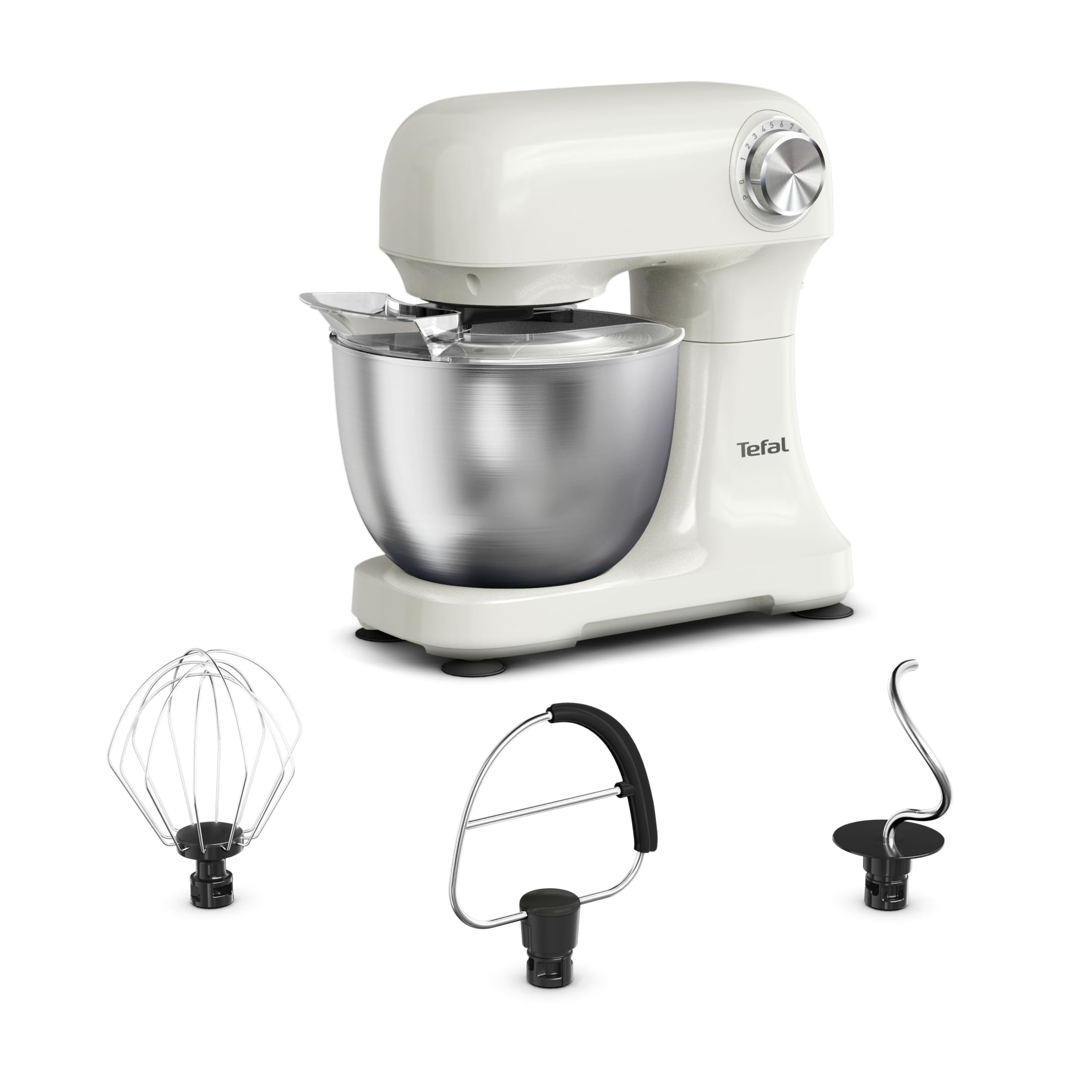 tefal-bake-easy-k-chenmaschine-qb140af0-kompakt-12-geschwindigkeiten-pulsfunktio image 1