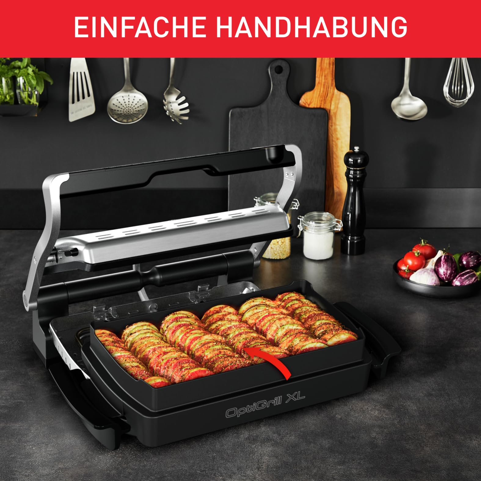 tefal-optigrill-xl-backschale-xa7278-2-liter-antihaftbeschichtete-aludruckguss-f image 5