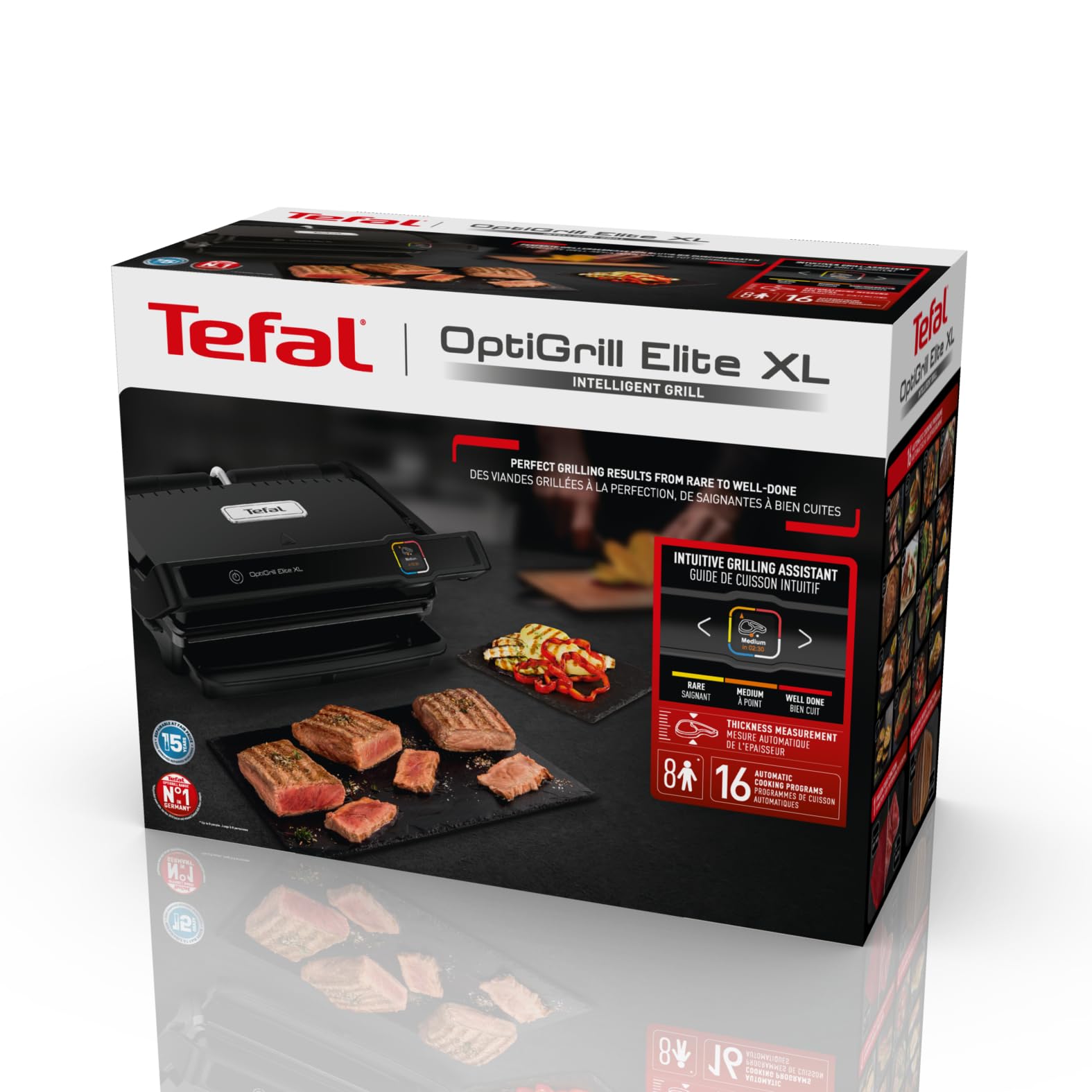 tefal-optigrill-elite-xl-gc760812-kontaktgrill-16-programme-automatische-garzeit image 8