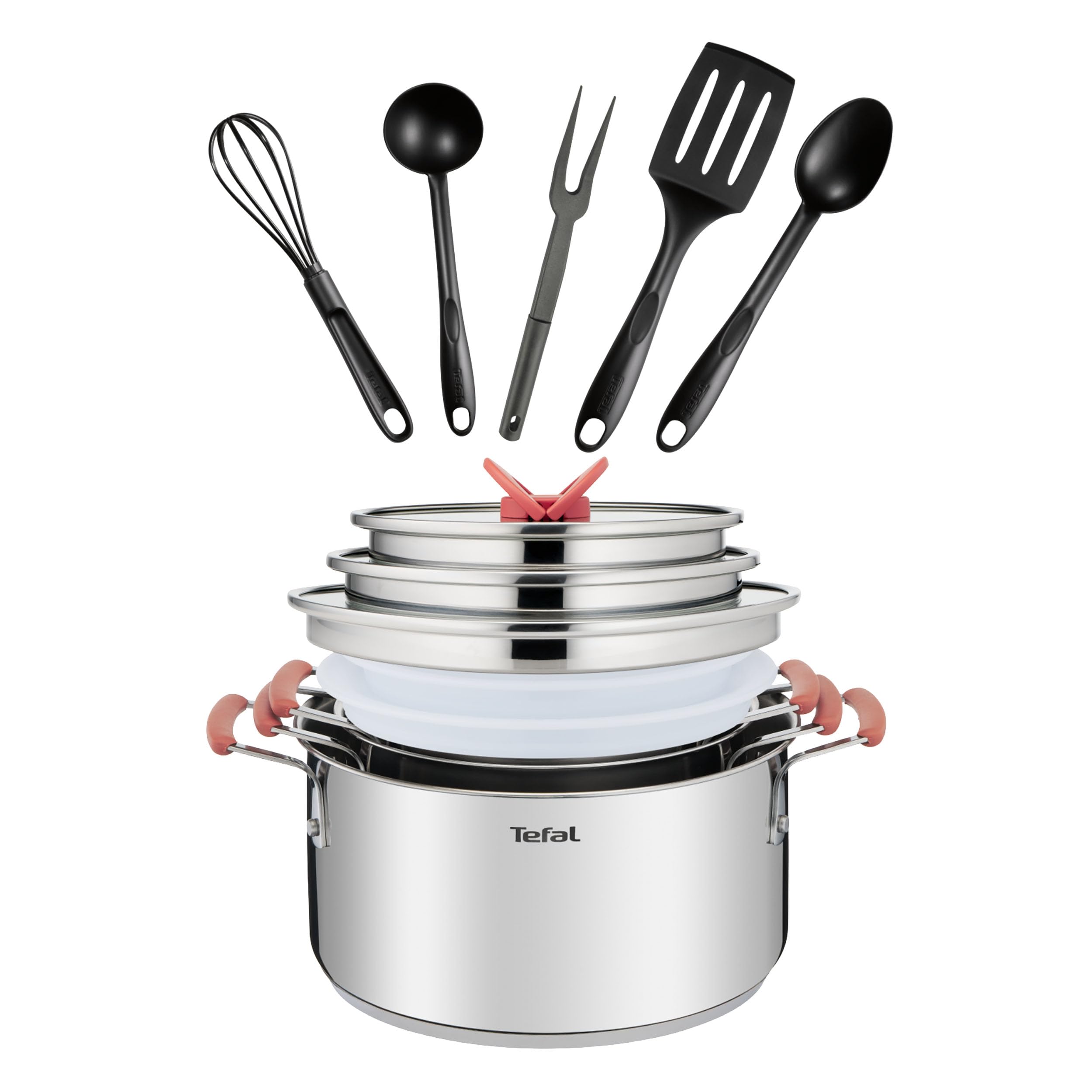 tefal-opti-space-g720sd-13-teiliges-topf-und-k-chenhelferset-edelstahl-18-10-sta image 1