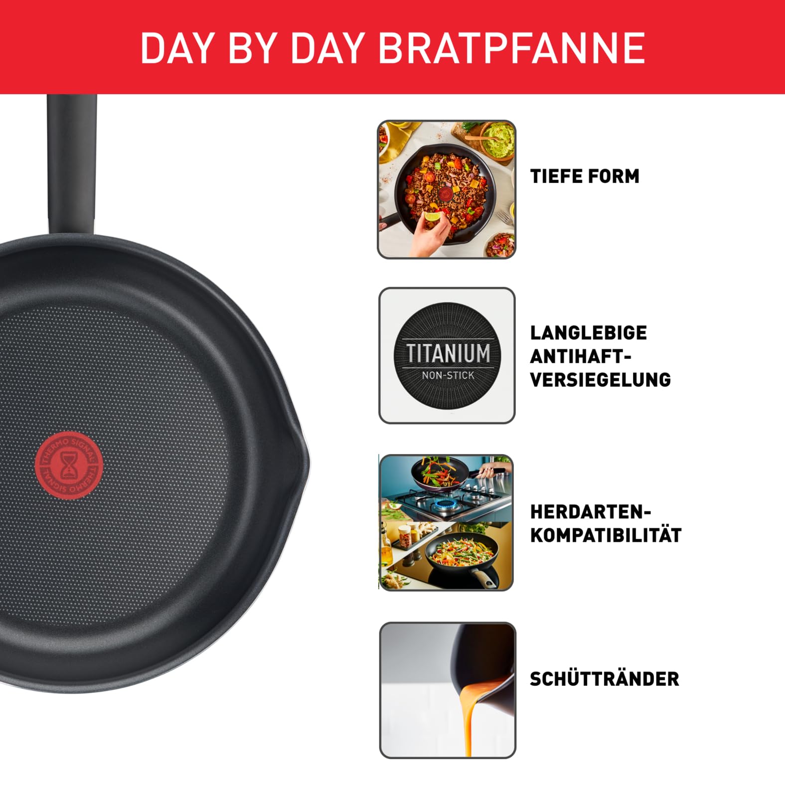 tefal-day-by-day-on-bratpfanne-28-cm-b56406-antihaft-innen-und-au-en-thermo-sign image 3