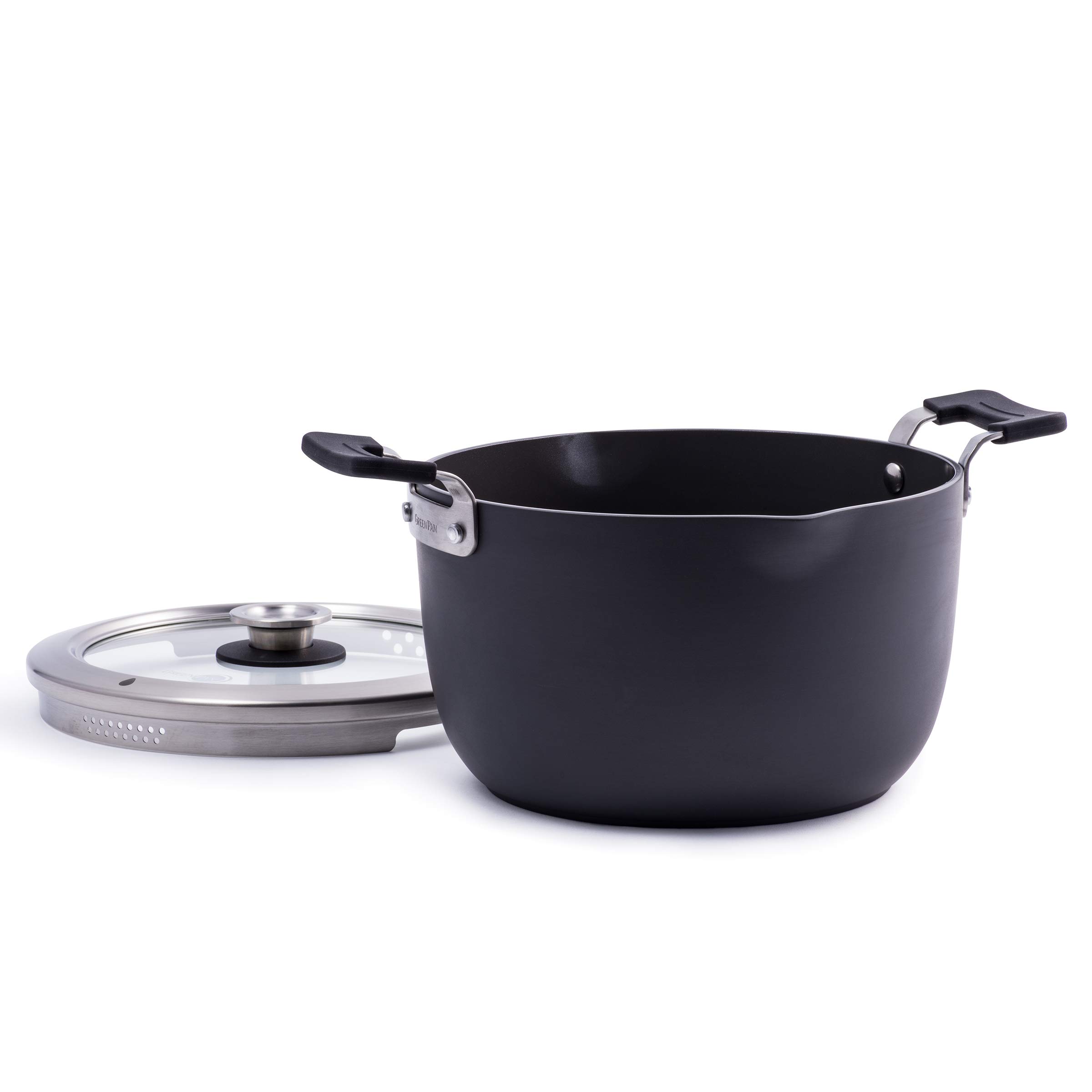 greenpan-levels-stielkasserolle-24-cm-6-8-liter-mit-siebdeckel-hart-anodisiertes image 7