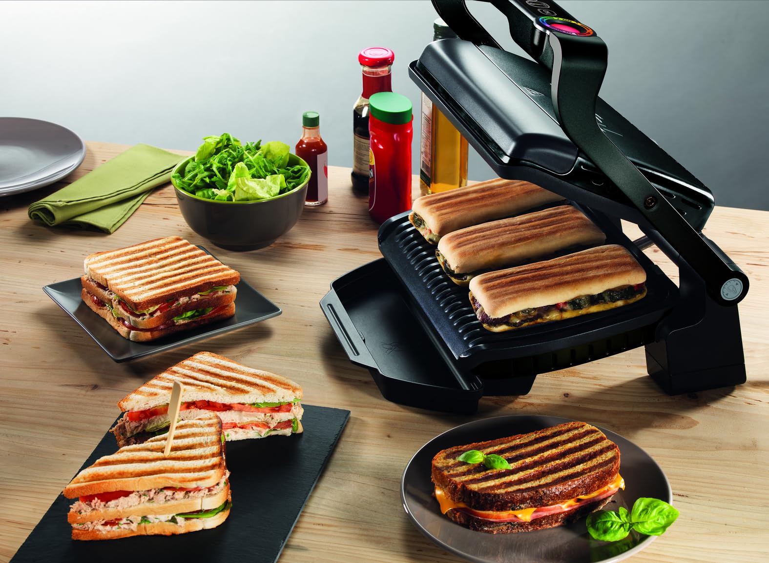 tefal-optigrill-gc7128-kontaktgrill-6-automatikprogramme-garstufenanzeige-2000-w image 5