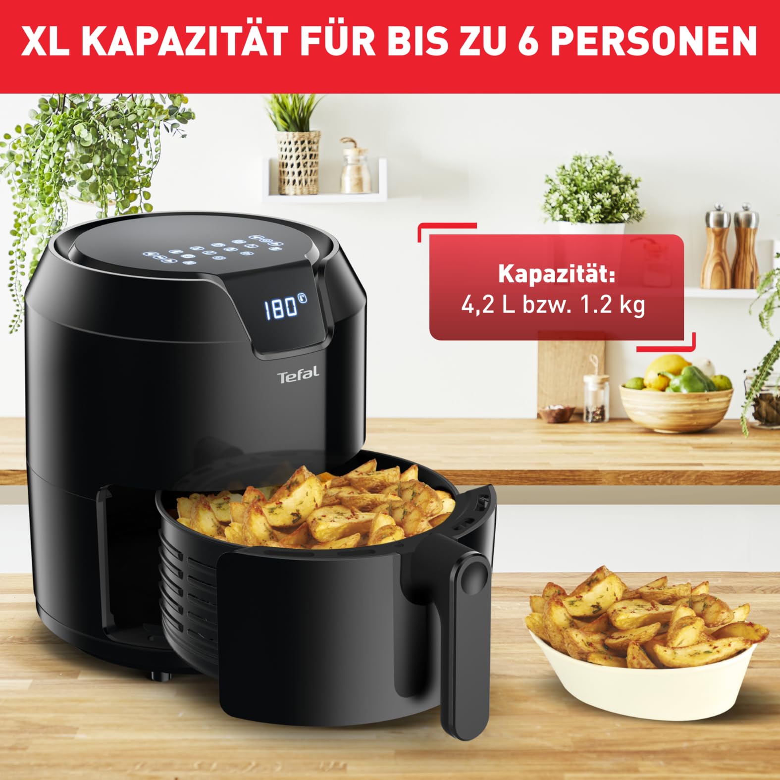 tefal-easy-fry-precision-xl-ey4018-hei-luftfritteuse-4-2-l-f-r-6-portionen-1500- image 3