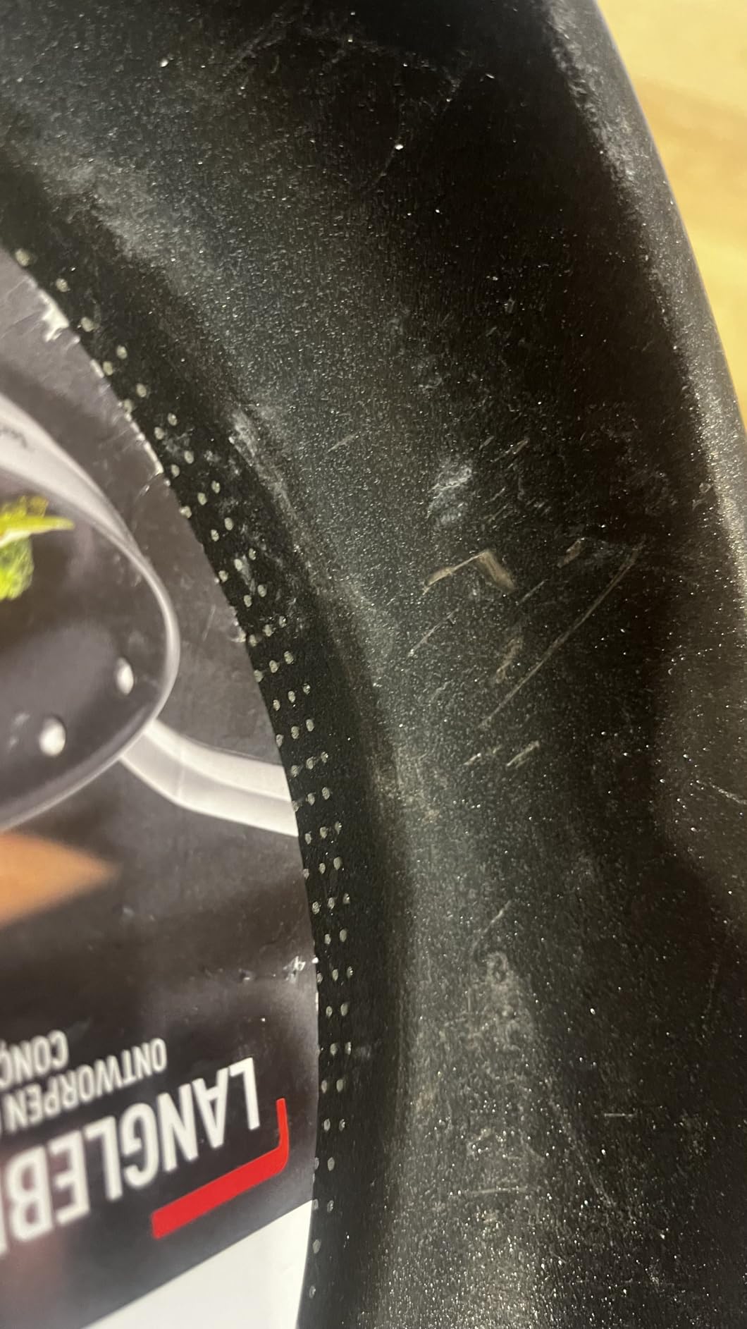 Gute Pfanne mit kleinem Makel