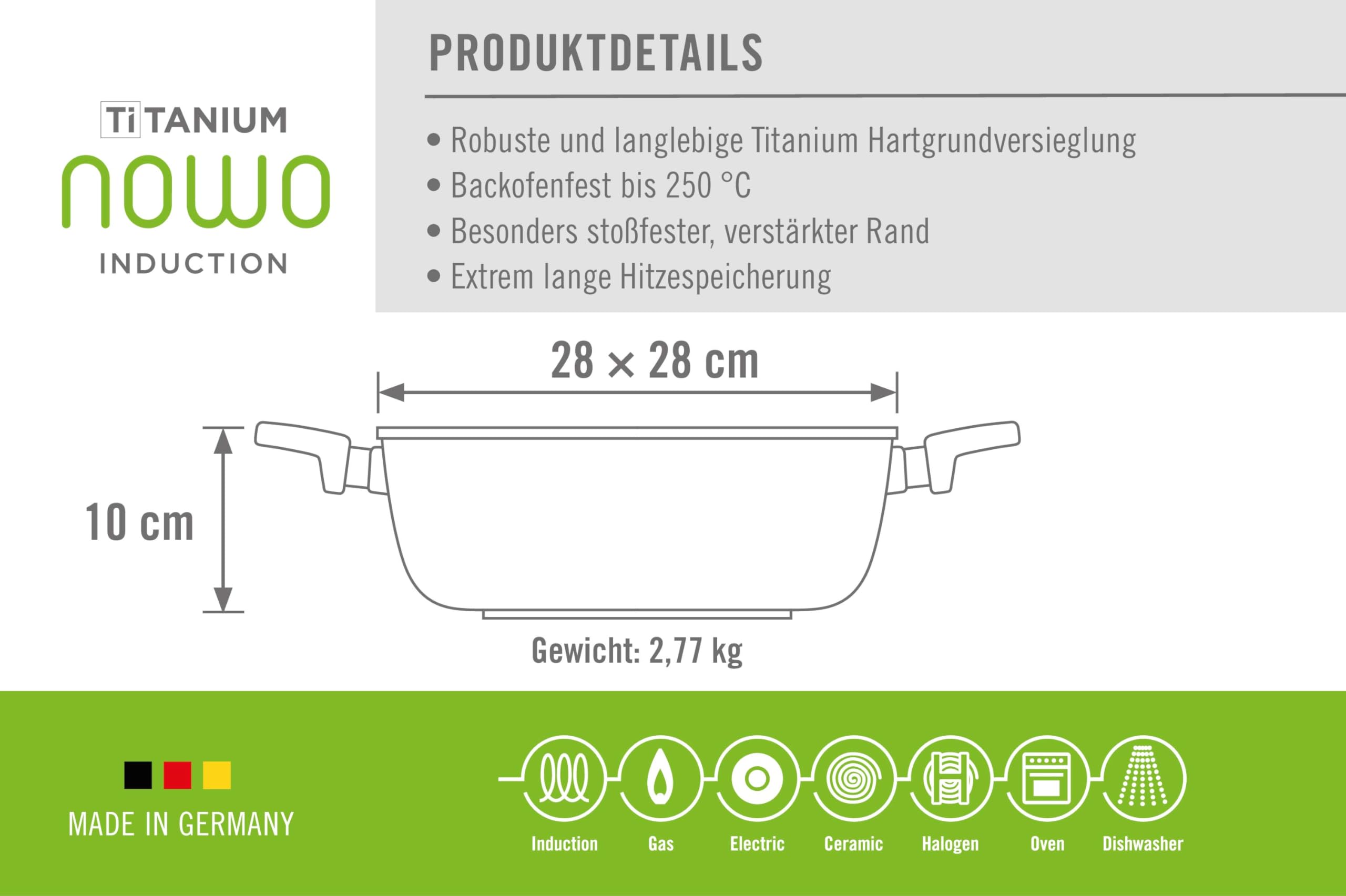 woll-nowo-titanium-guss-kasserolle-viereckig-28-x-28-cm-6-0-liter-induktionsgeei image 4