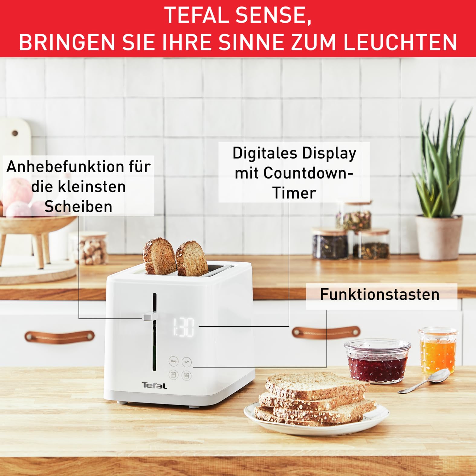 tefal-tt6931-sense-toaster-mit-digitaldisplay-7-br-unungsstufen-countdown-auftau image 6
