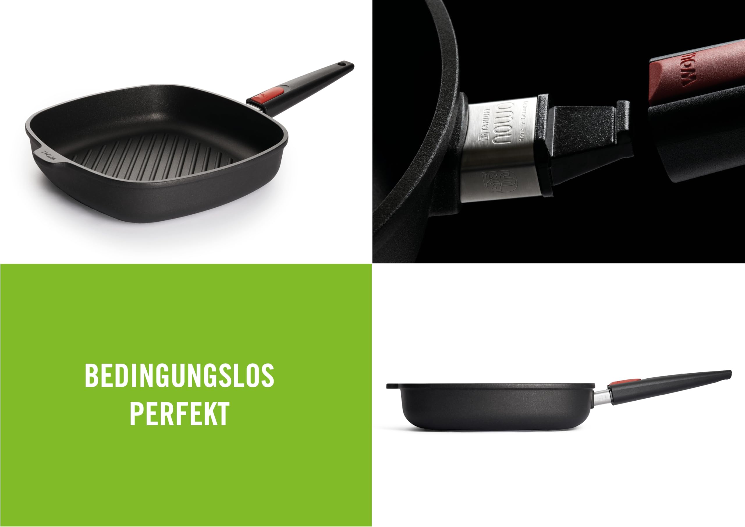 woll-nowo-titanium-grillpfanne-28x28-cm-viereckig-mit-rillenboden-und-abnehmbare image 2