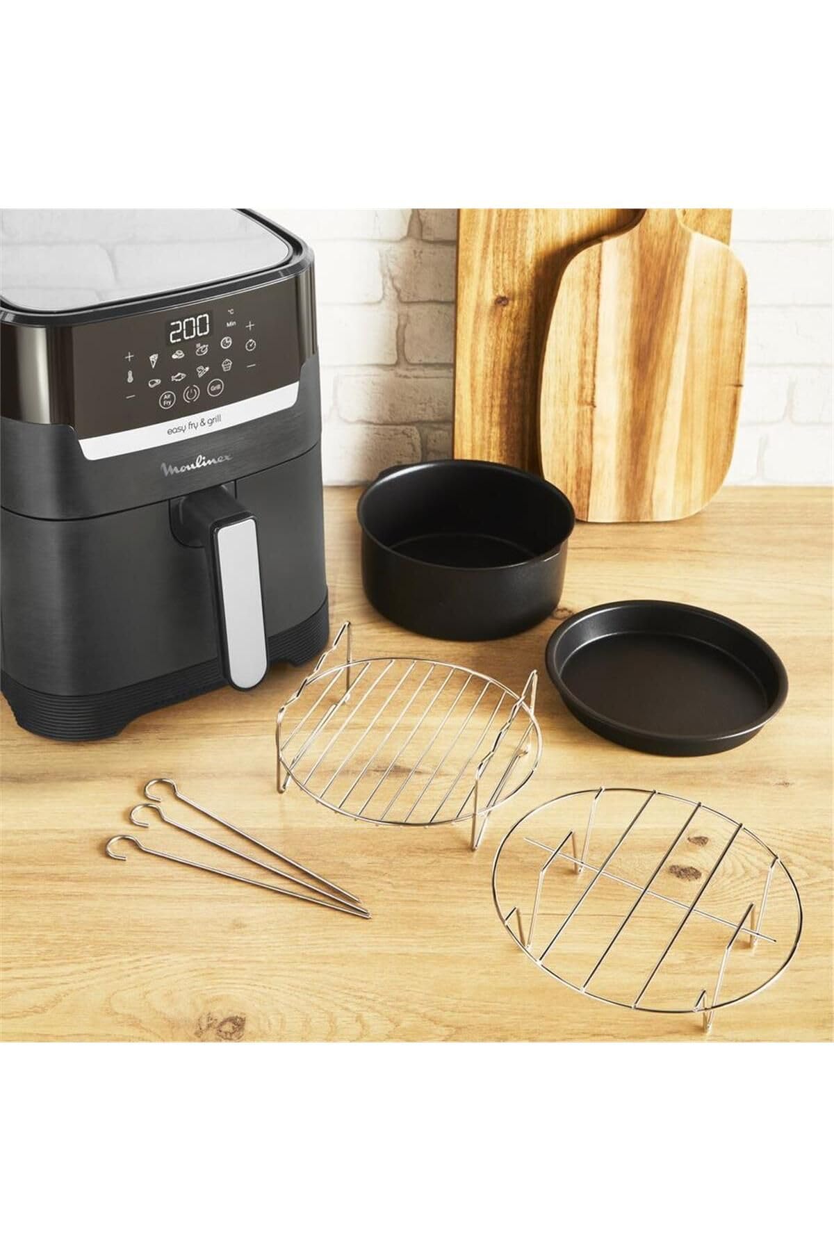 tefal-xa1120-easy-fry-xl-zubeh-r-set-4-teile-kuchenform-pizzablech-spie-chengril image 7