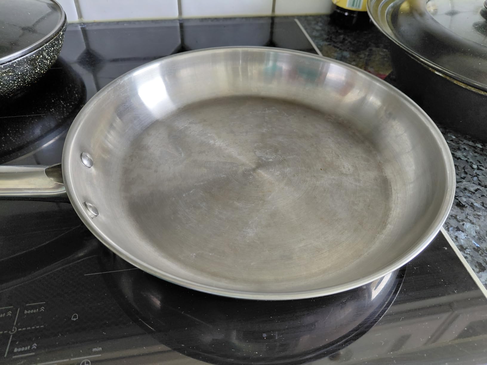 Endlich eine vernünftige Edelstahlpfanne