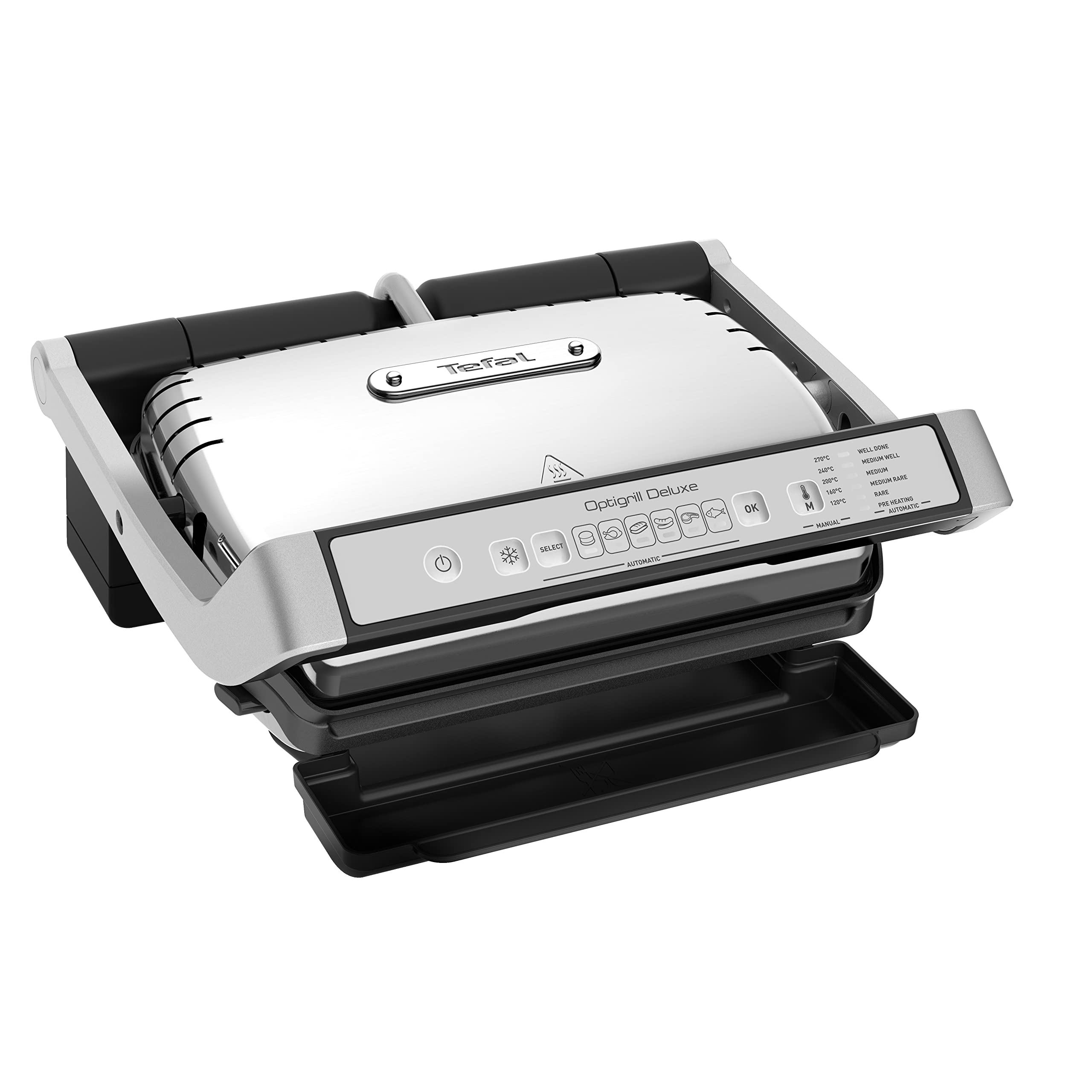 tefal-optigrill-deluxe-gc707d16-kontaktgrill-6-programme-garstufenanzeige-edelst image 1