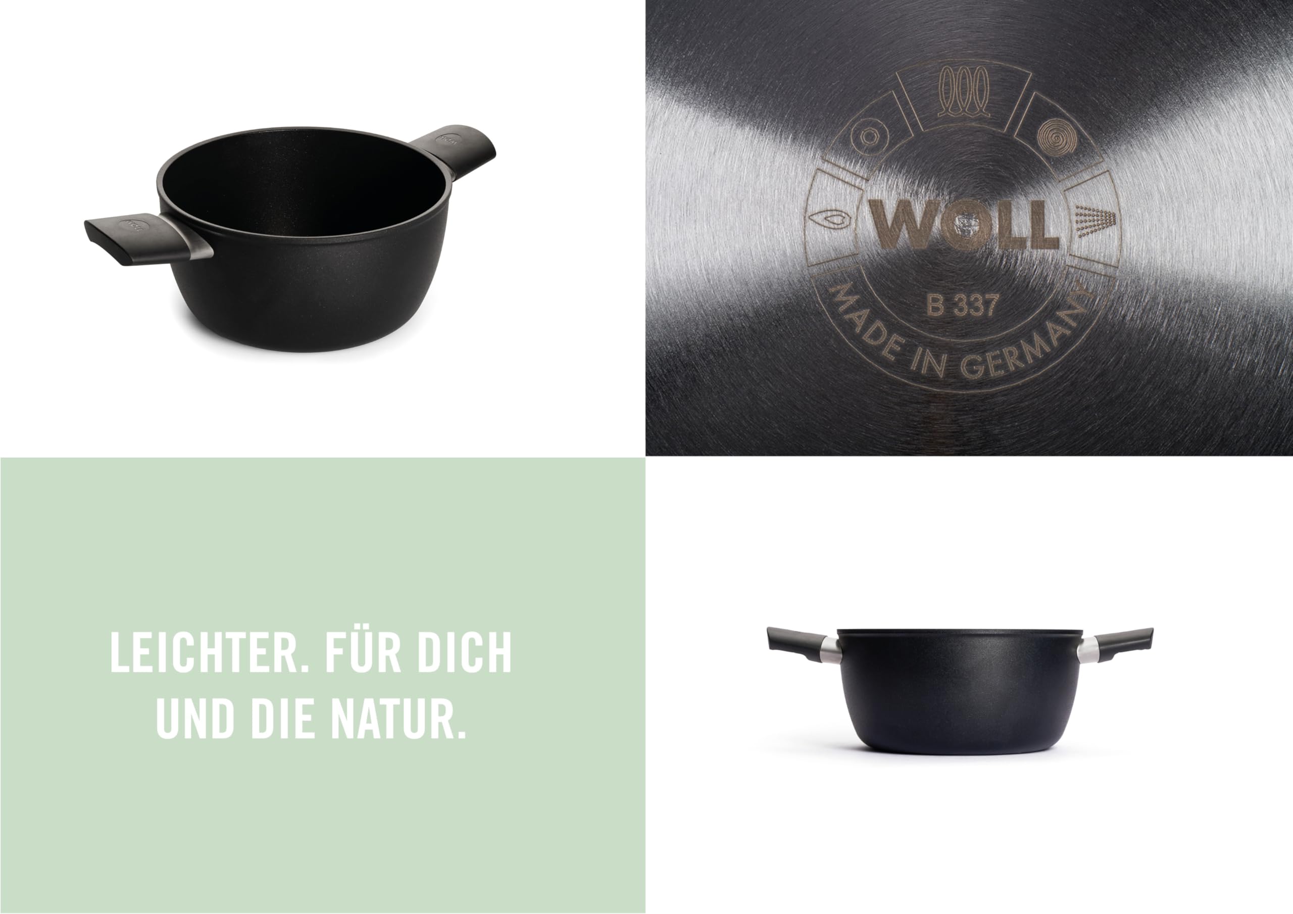 woll-eco-lite-induktions-kochtopf-20-cm-2-2-liter-100-recycelter-aluguss-backofe image 2