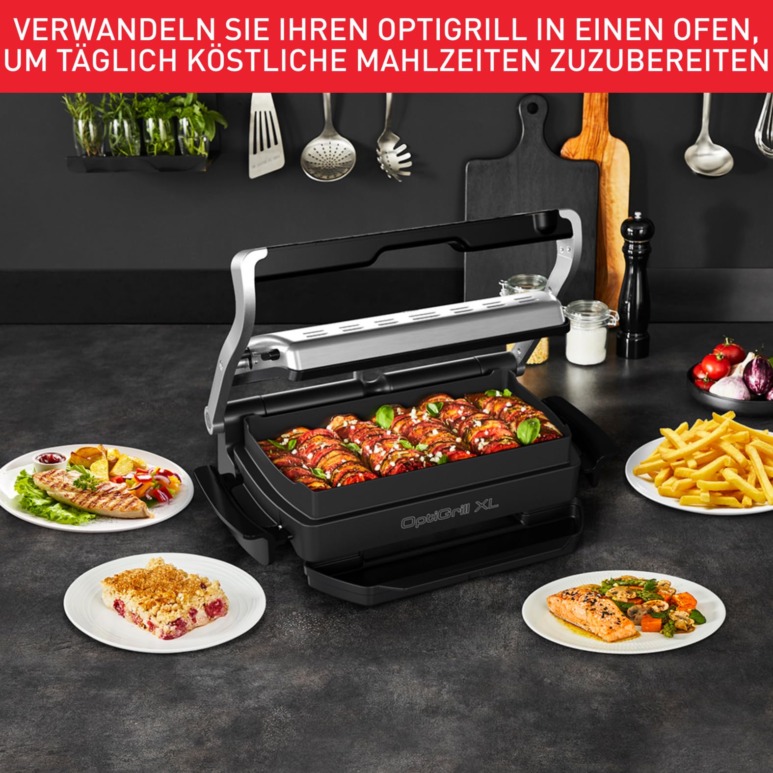 tefal-optigrill-xl-backschale-xa7278-2-liter-antihaftbeschichtete-aludruckguss-f image 3