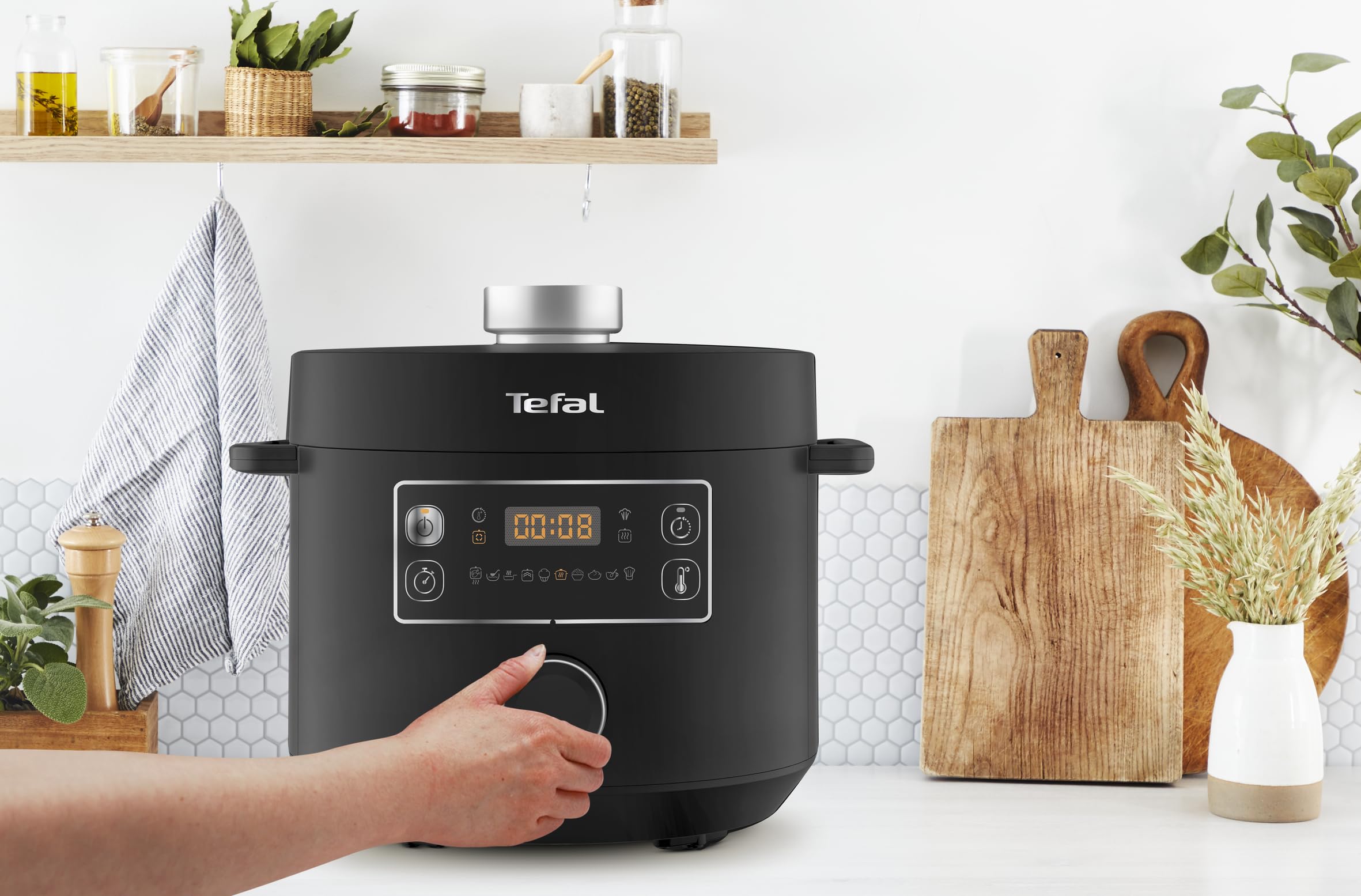 tefal-turbo-cuisine-cy7548-multikocher-4-8-l-mit-10-programmen-dampfgarer-sous-v image 4
