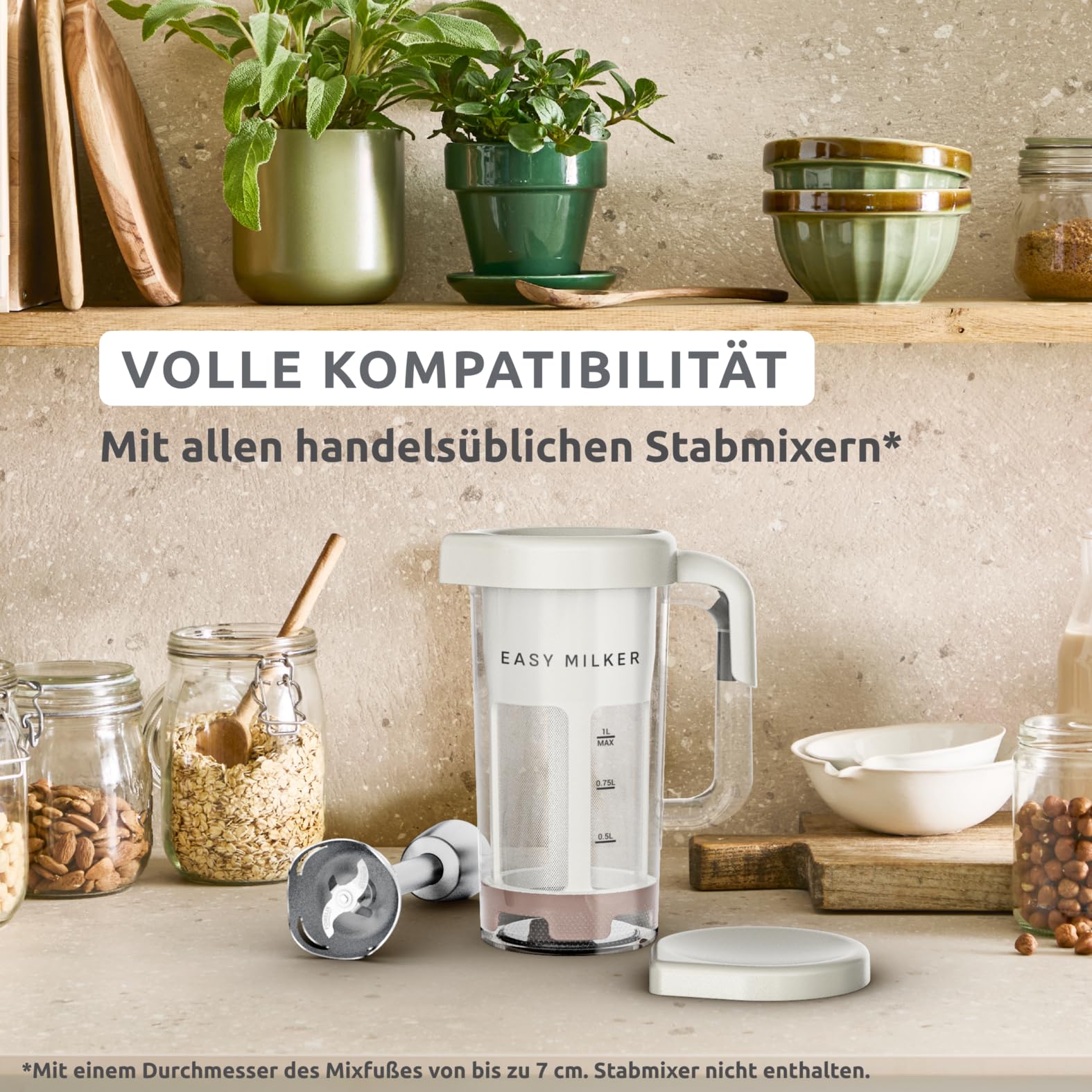 tefal-easy-milker-vz700ae0-pflanzenmilchmaschine-1-liter-kompatibel-mit-allen-st image 3