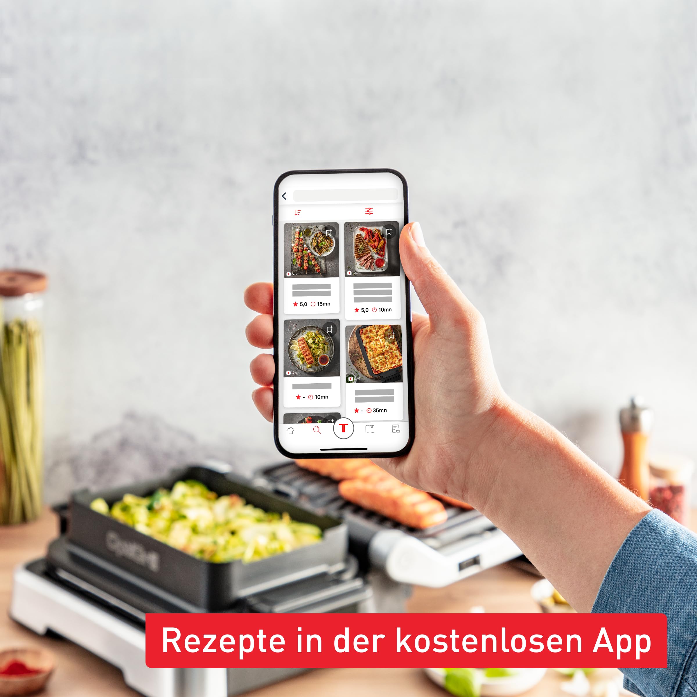 tefal-optigrill-2in1-gc773d10-kontaktgrill-aufklappbarer-tischgrill-mit-9-progra image 6