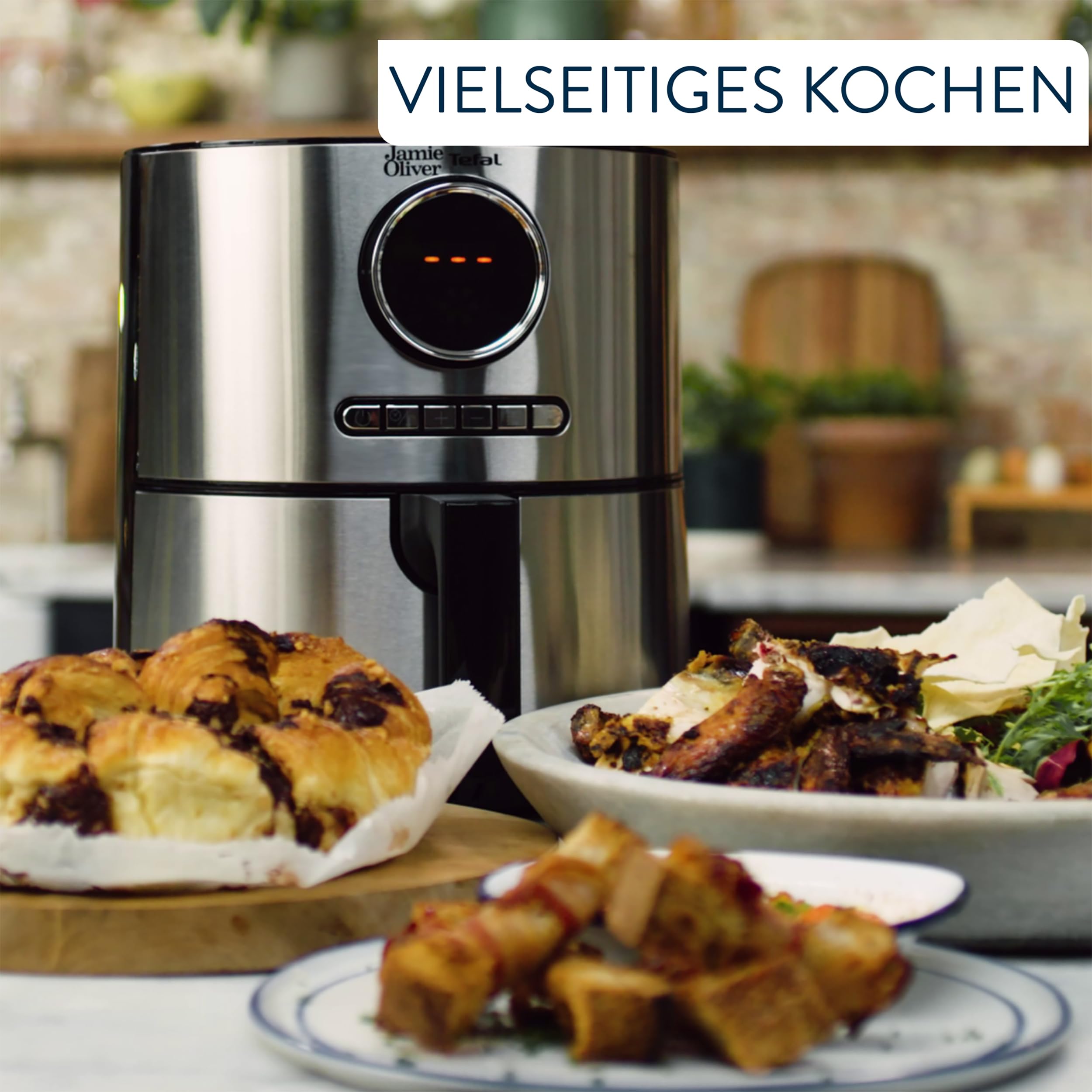 jamie-oliver-by-tefal-ultra-fry-ey11jd10-hei-luftfritteuse-1630-w-4-2-l-xl-kapaz image 3