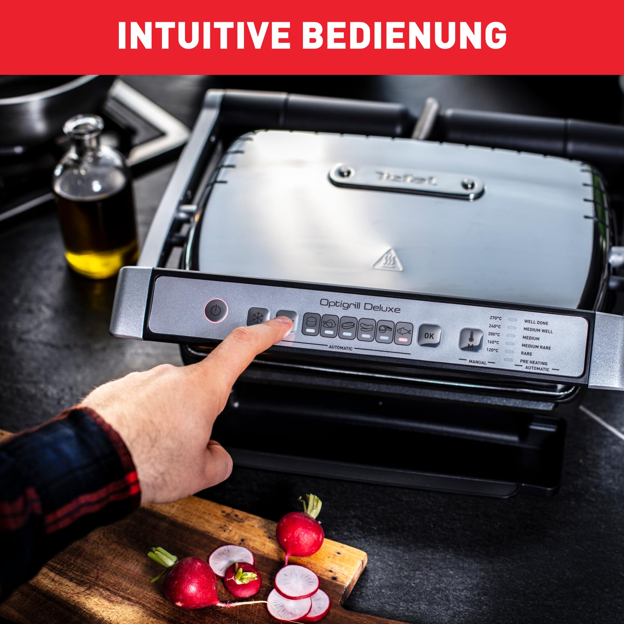 tefal-optigrill-deluxe-gc707d16-kontaktgrill-6-programme-garstufenanzeige-edelst image 4