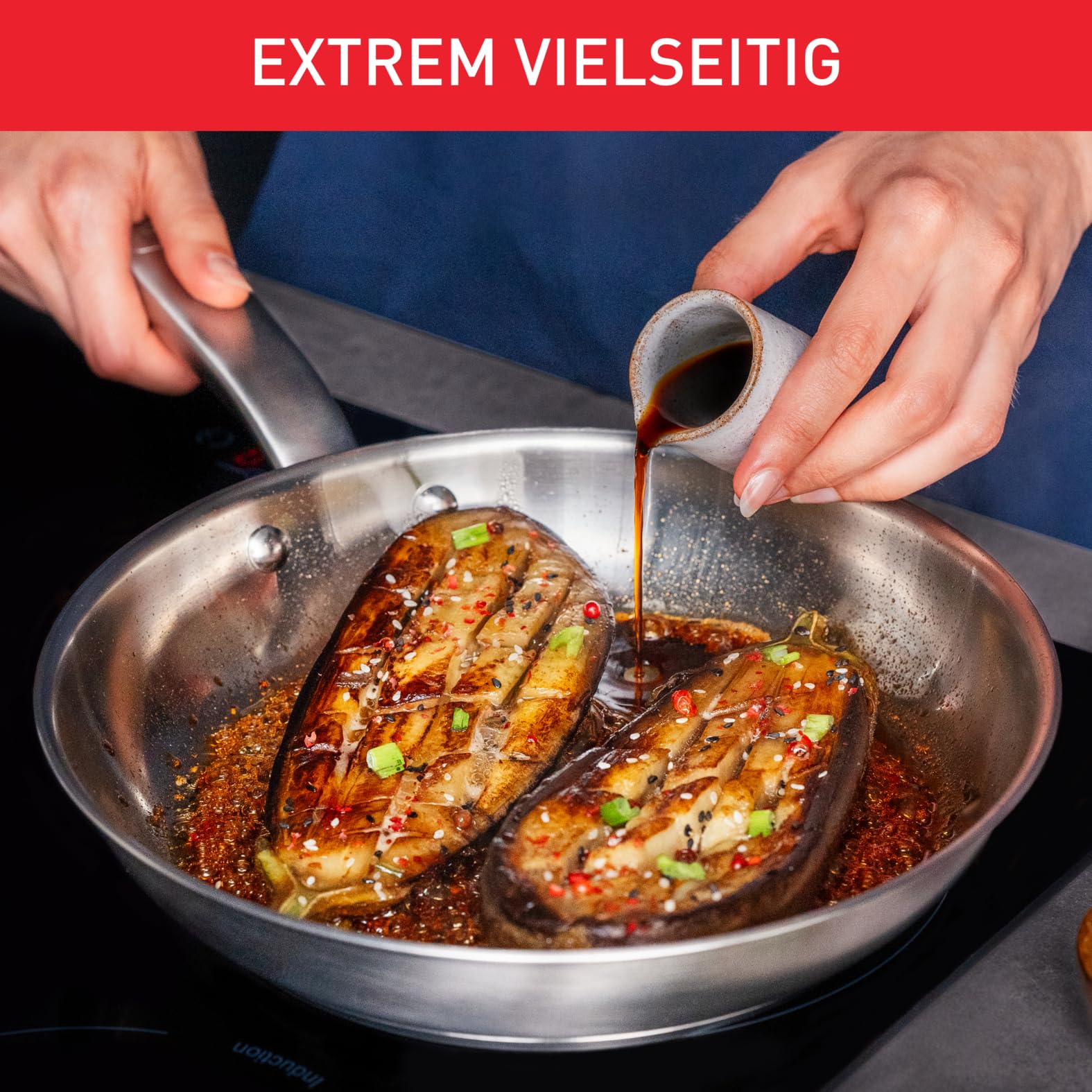 tefal-virtuoso-e49219-wokpfanne-28-cm-induktion-unversiegelter-premium-edelstahl image 6
