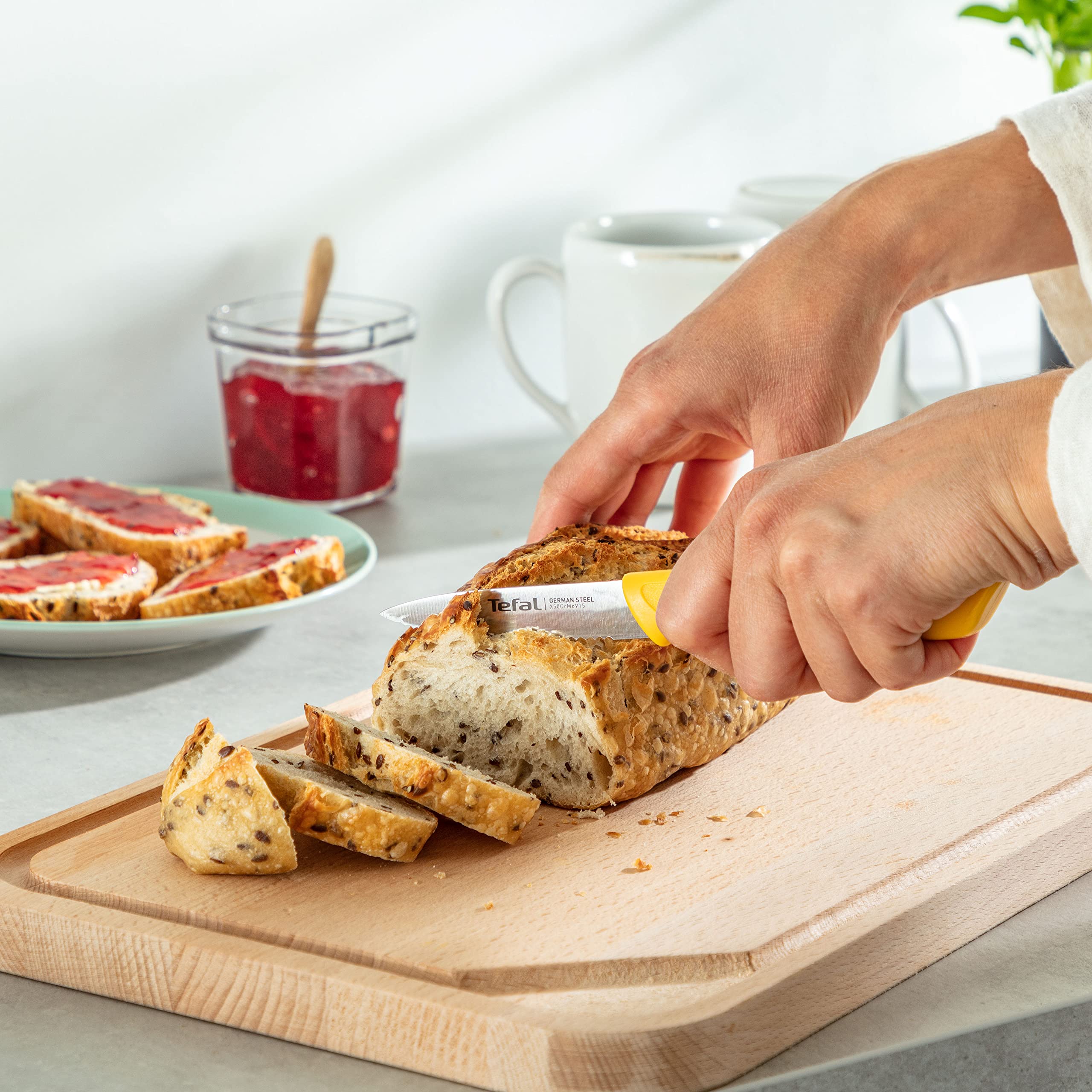 tefal-k27321-colorfood-sch-lmesser-8-cm-gezahnt-deutscher-edelstahl-korrosionsbe image 3