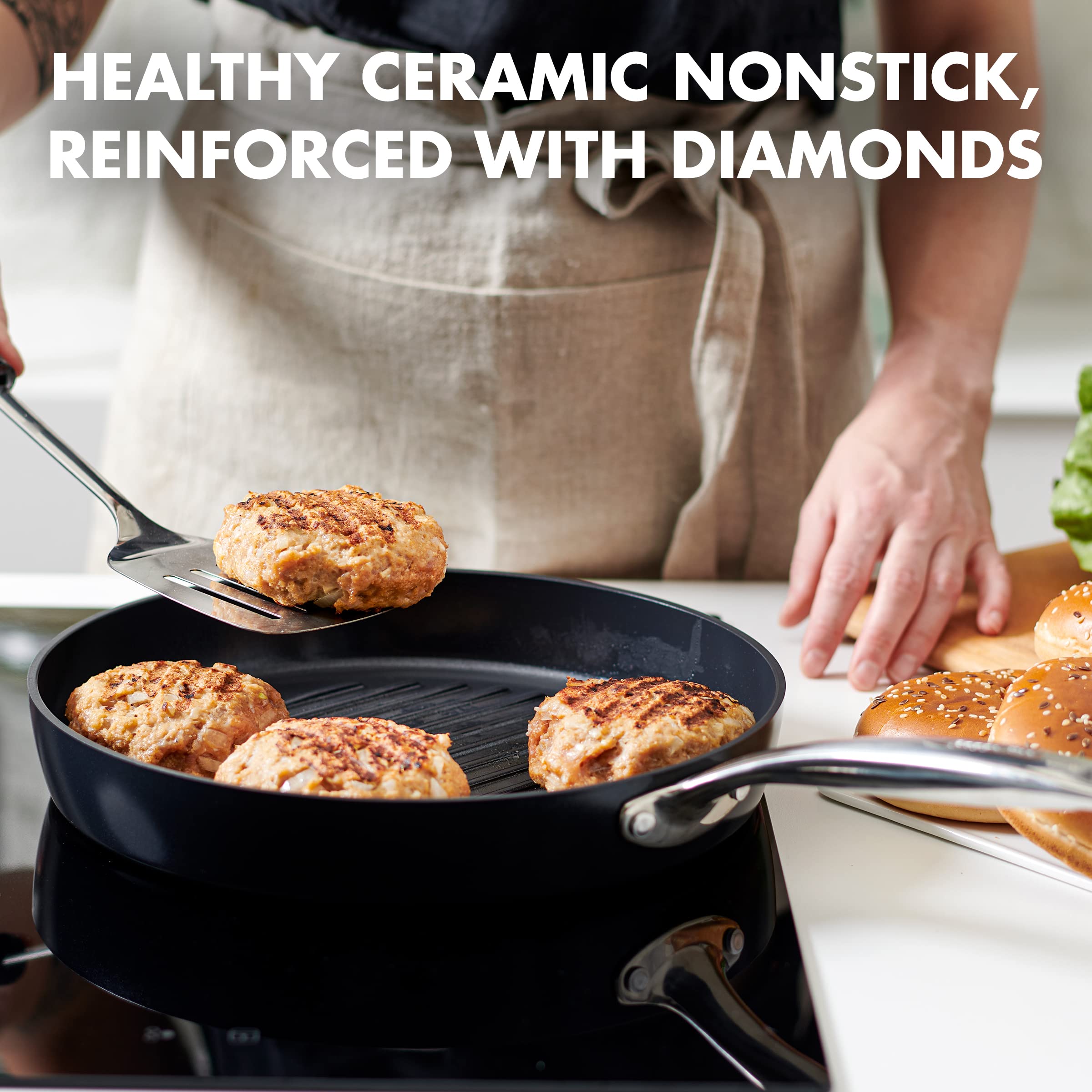 greenpan-prime-midnight-cc002673-001-grillpfanne-27-9-cm-diamantverst-rkte-keram image 2
