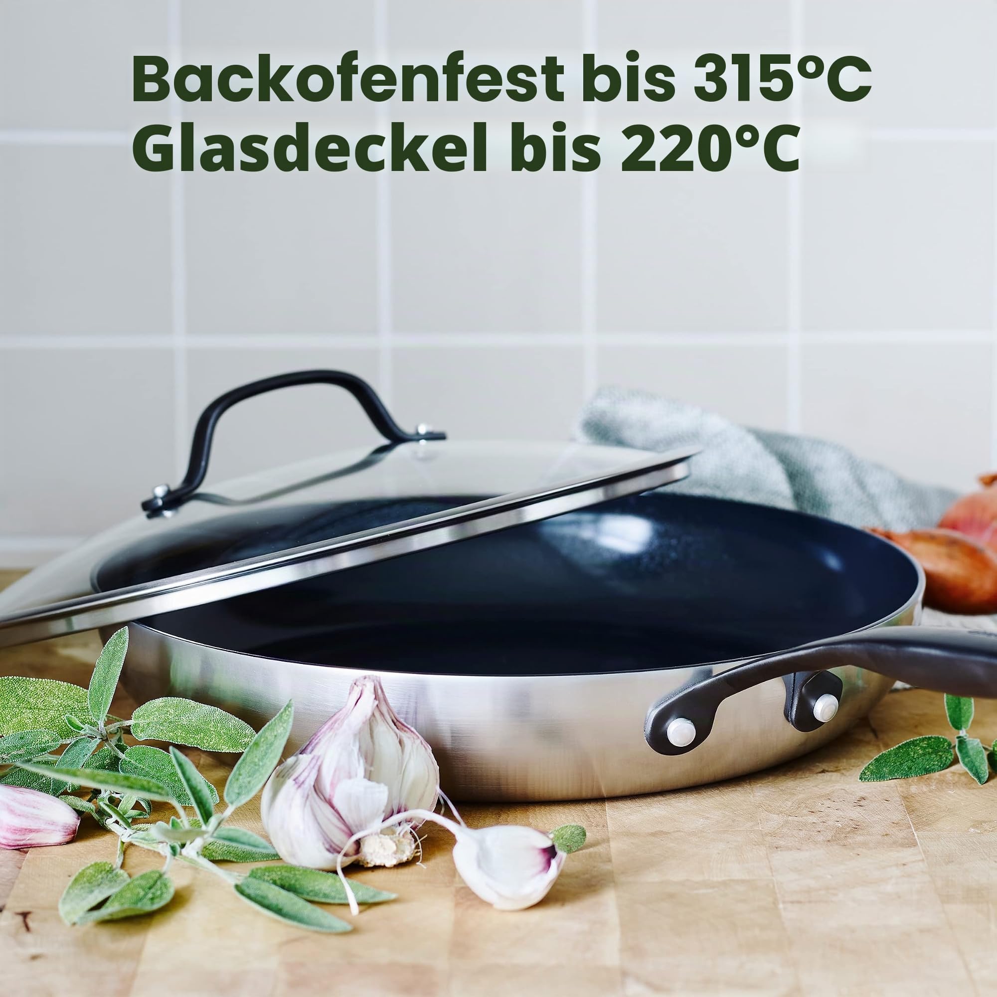 greenpan-venice-pro-noir-bratpfanne-30-cm-3-lagiger-edelstahl-pfas-freie-keramik image 6