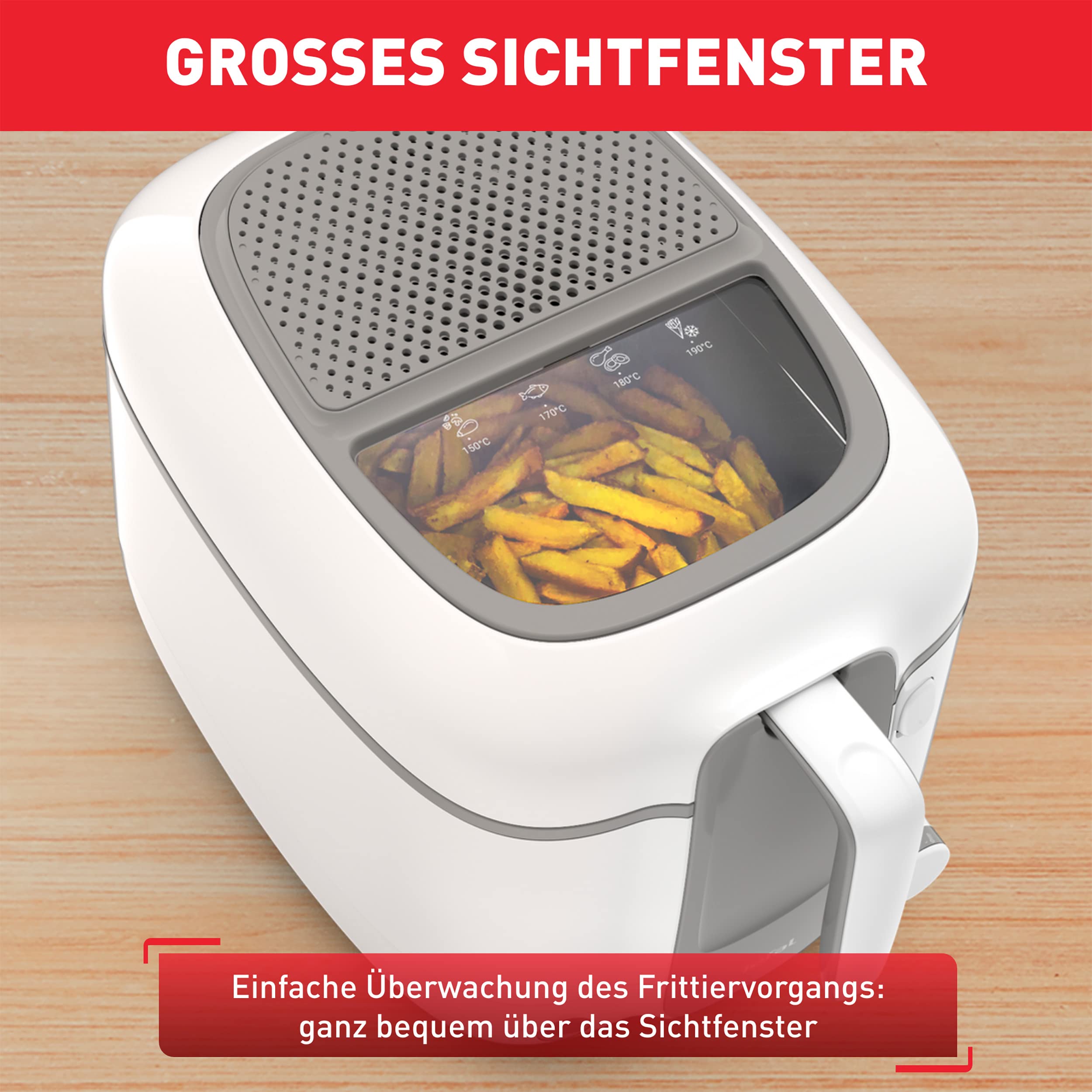 tefal-fr3100-super-uno-access-fritteuse-2-2-l-l-1-5-kg-frittiergut-geruchsfilter image 5