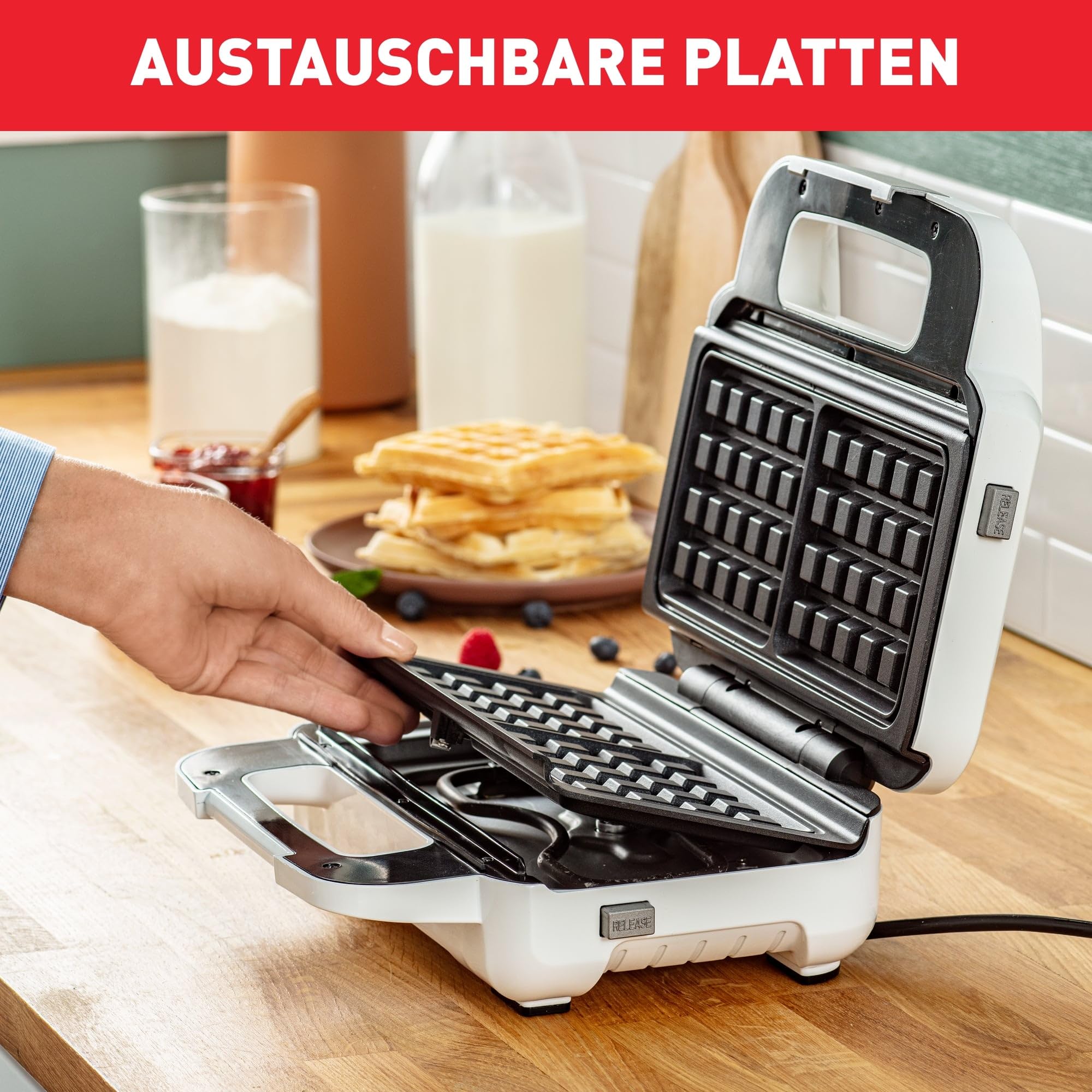 tefal-snack-xl-sw7011-sandwichmaker-waffeleisen-2-in-1-850-w-2-antihaftbeschicht image 3