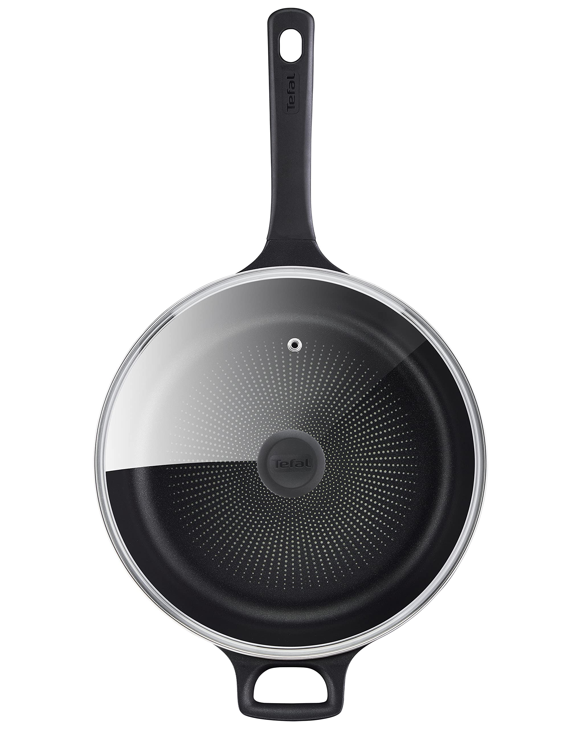 tefal-g61237-trattoria-pro-schmorpfanne-28-cm-mit-deckel-aluguss-titanium-2x-ant image 2