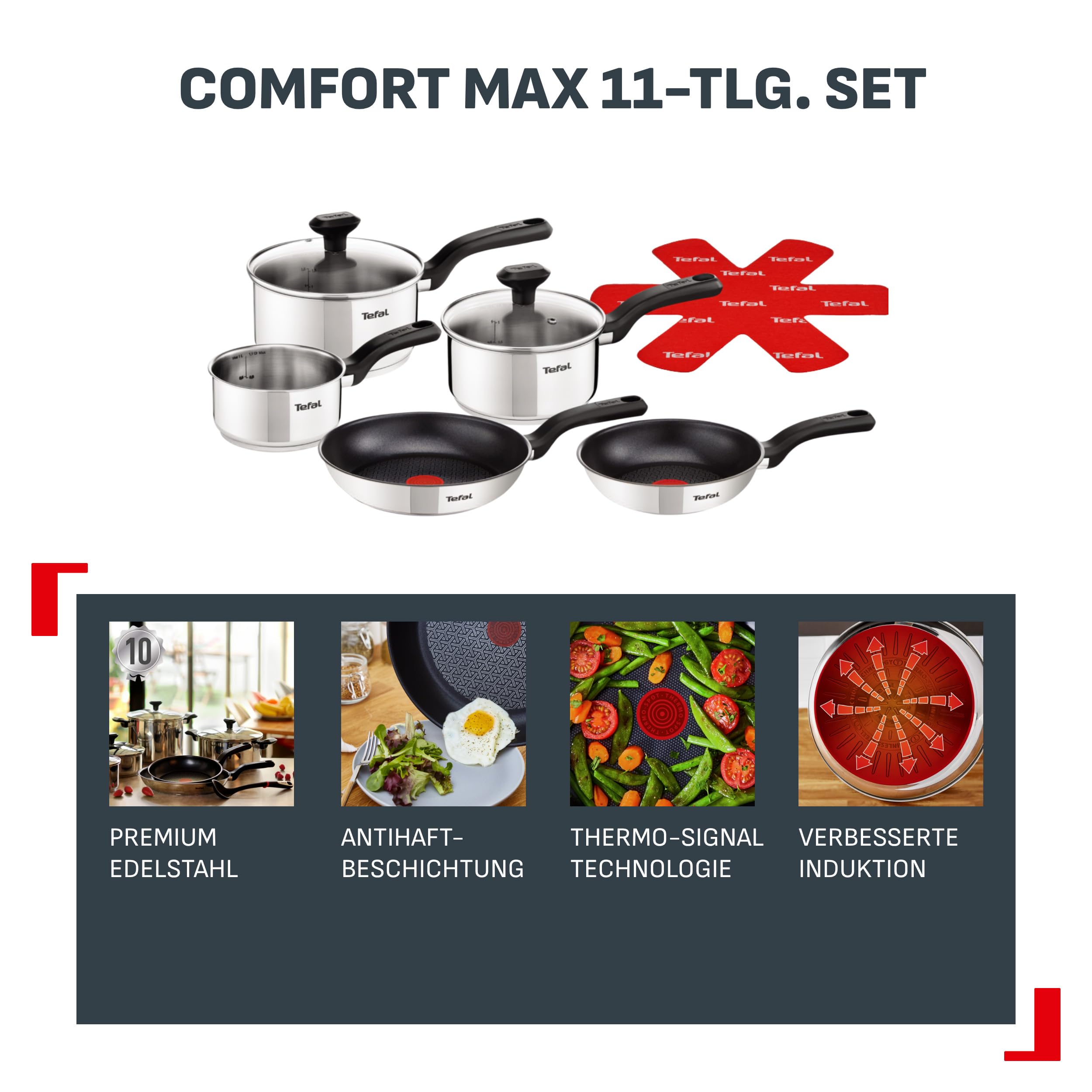 tefal-comfort-max-g726sb04-11-teiliges-kochgeschirr-set-edelstahl-mit-titan-anti image 2