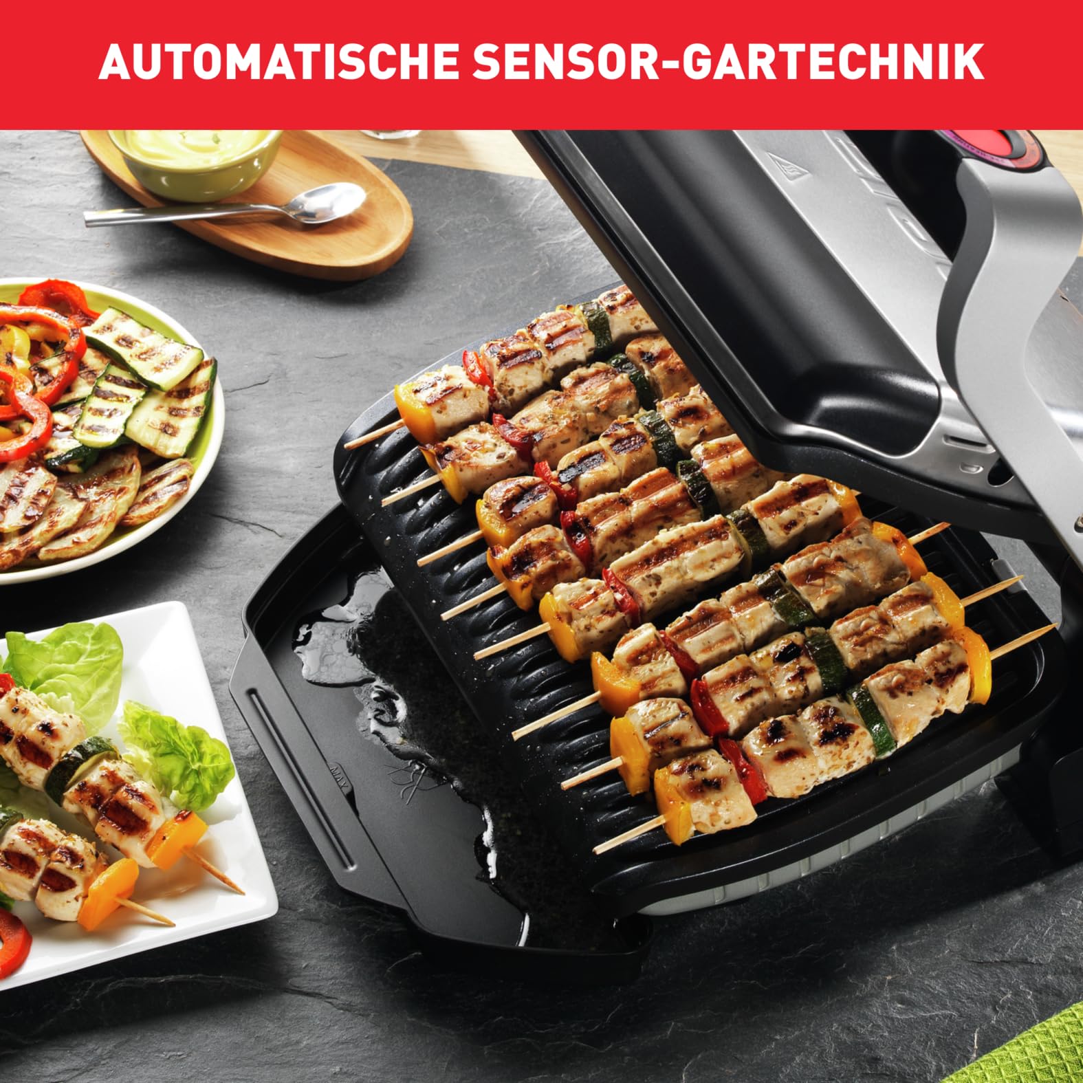 tefal-optigrill-kontaktgrill-gc705d-elektrogrill-2000-w-mit-6-automatikprogramme image 6