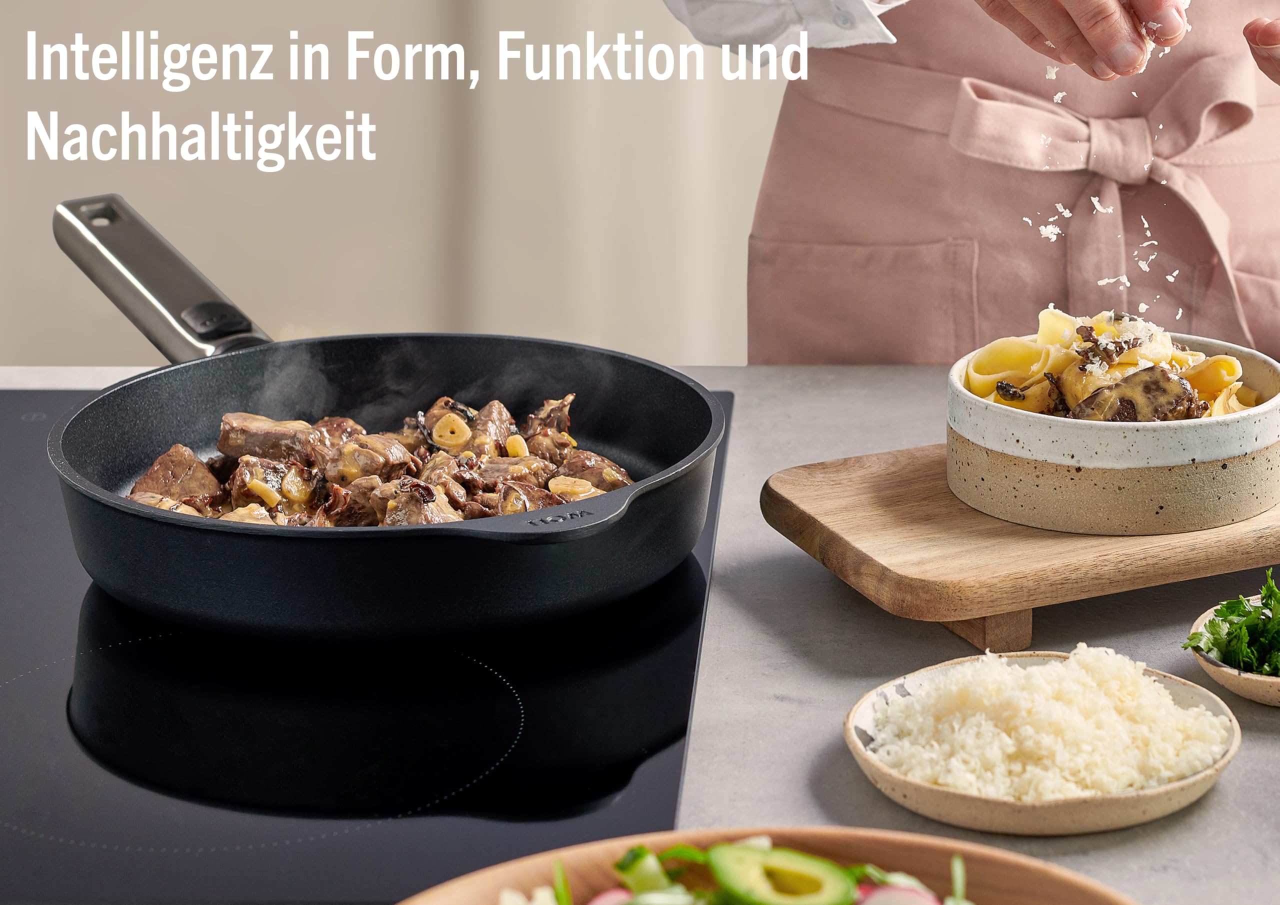 woll-eco-logic-qxr-kasserolle-32-cm-rund-mit-2-edelstahlgriffen-pfas-freie-diamo image 3