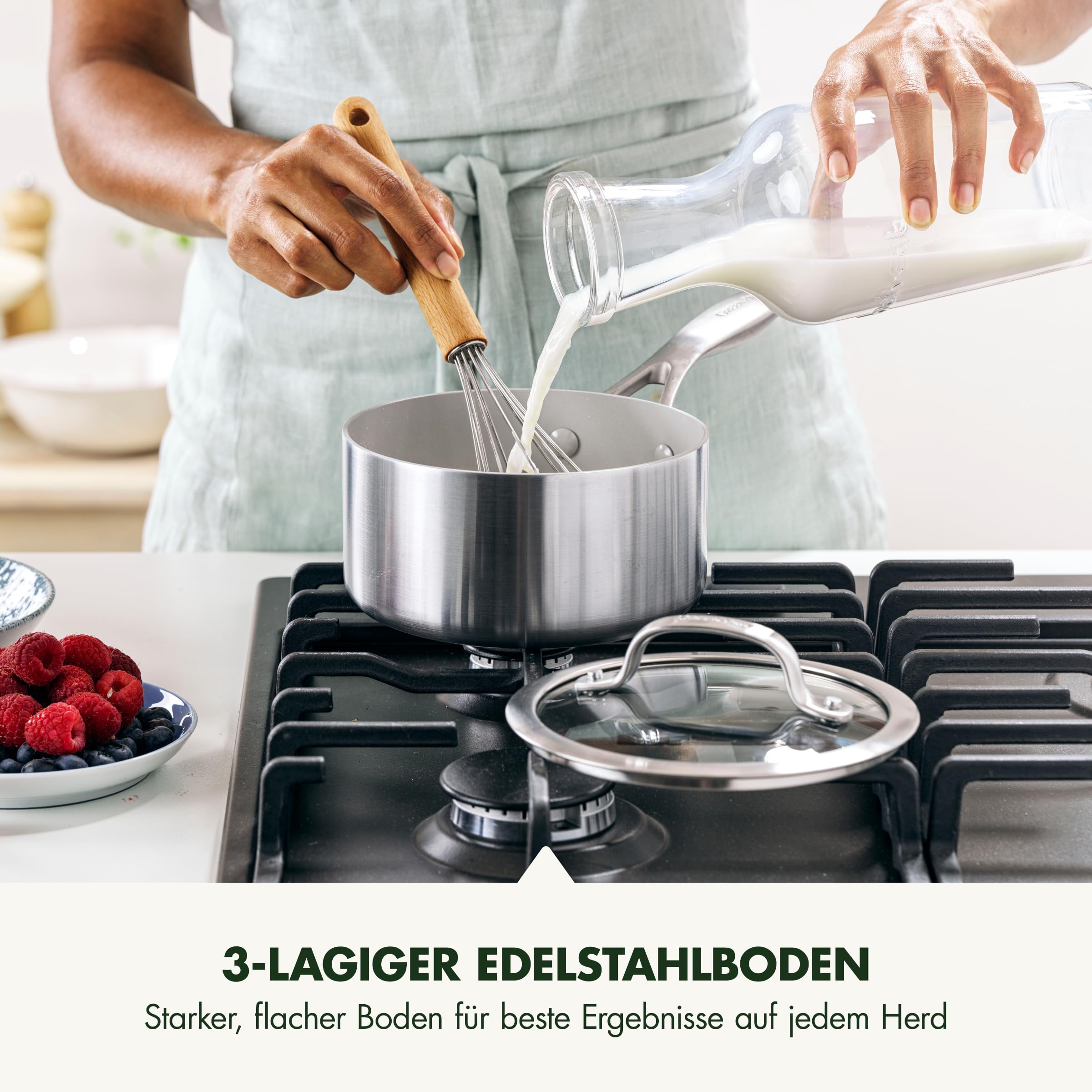 greenpan-venice-tri-ply-stielkasserolle-16-cm-mit-deckel-1-5-liter-pfas-frei-ind image 6