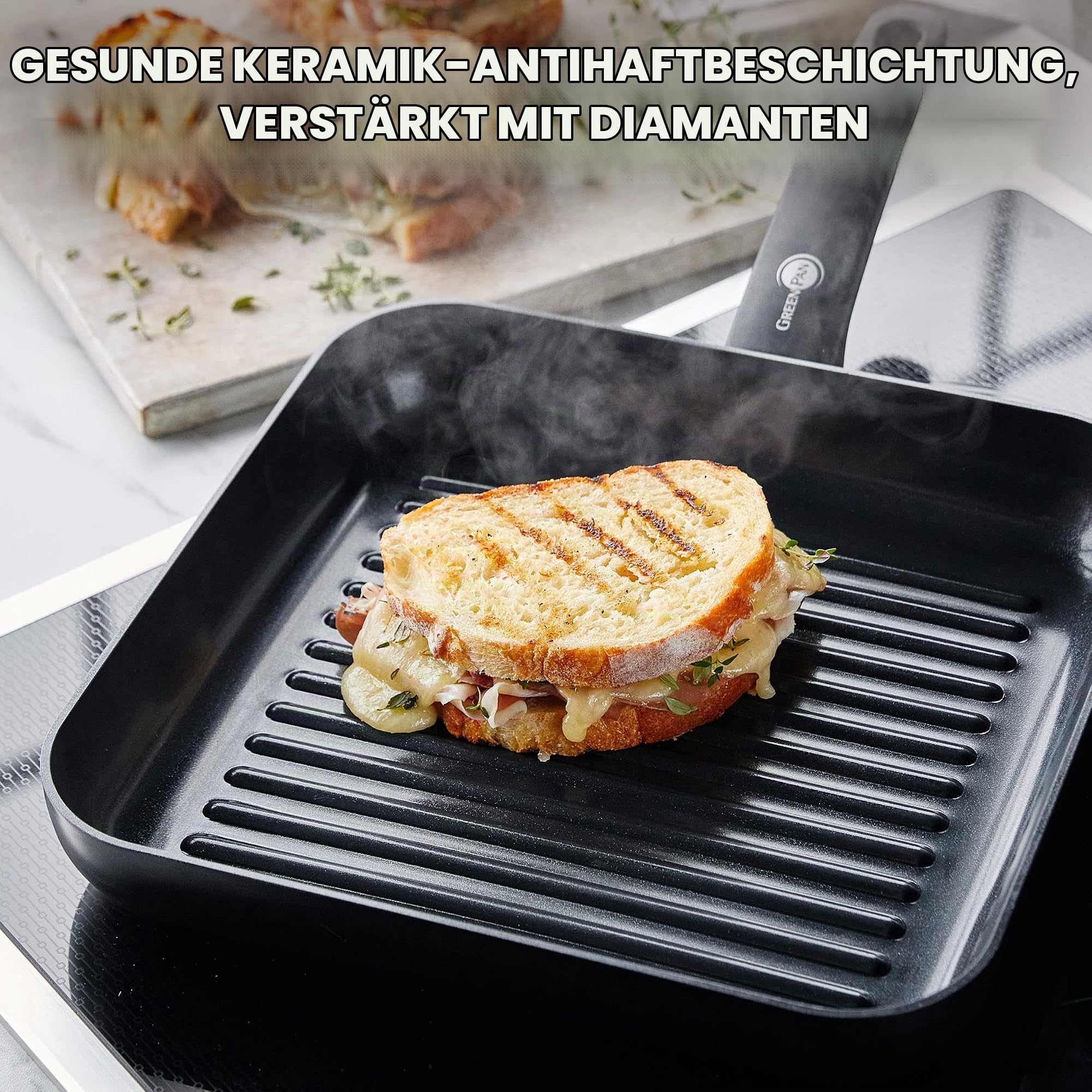 greenpan-cambridge-rechteckige-grillpfanne-28-cm-gesunde-keramische-thermolon-be image 2