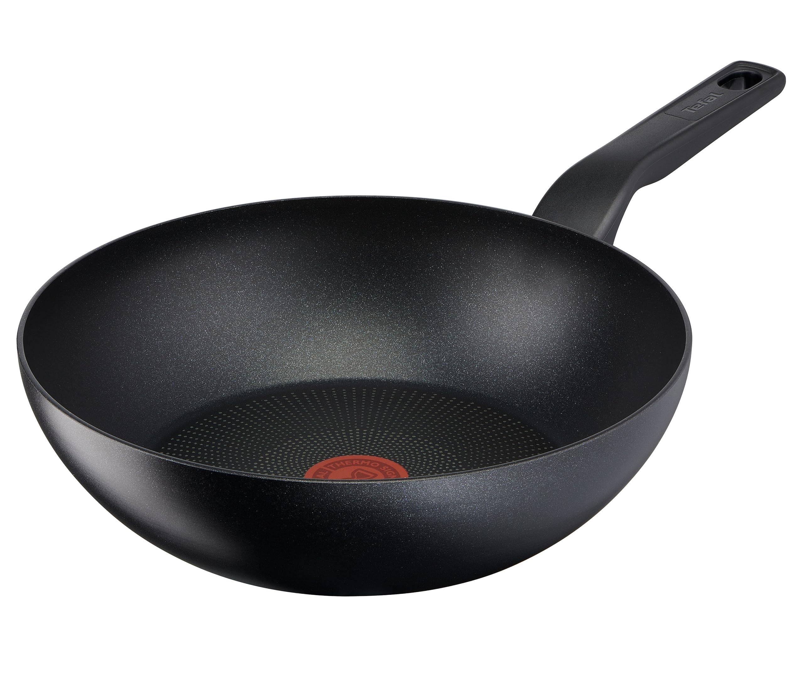 tefal-titanium-force-wok-pfanne-28-cm-mit-thermo-signal-langlebiger-antihaftbesc image 1