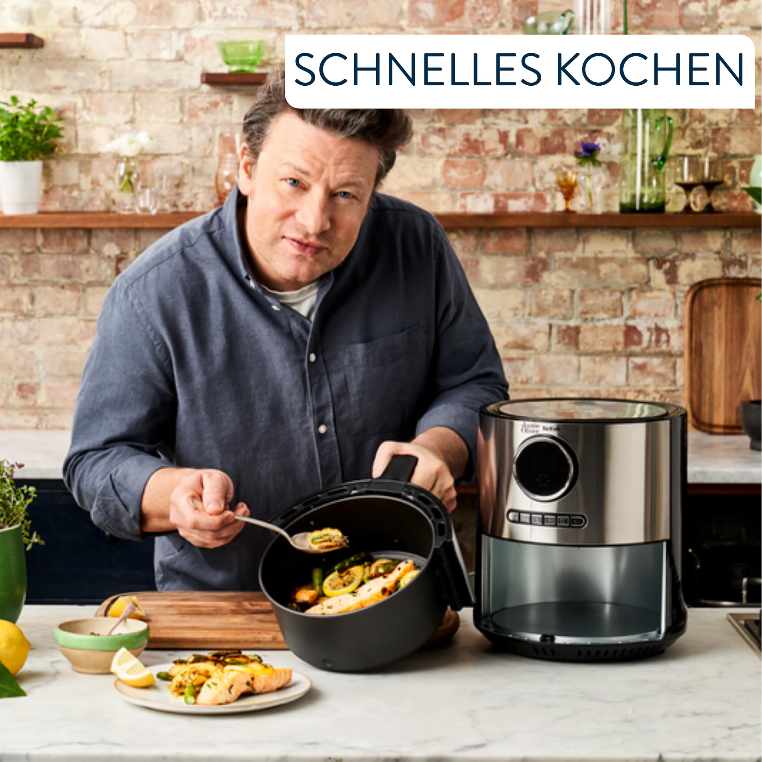 jamie-oliver-by-tefal-ultra-fry-ey11jd10-hei-luftfritteuse-1630-w-4-2-l-xl-kapaz image 6