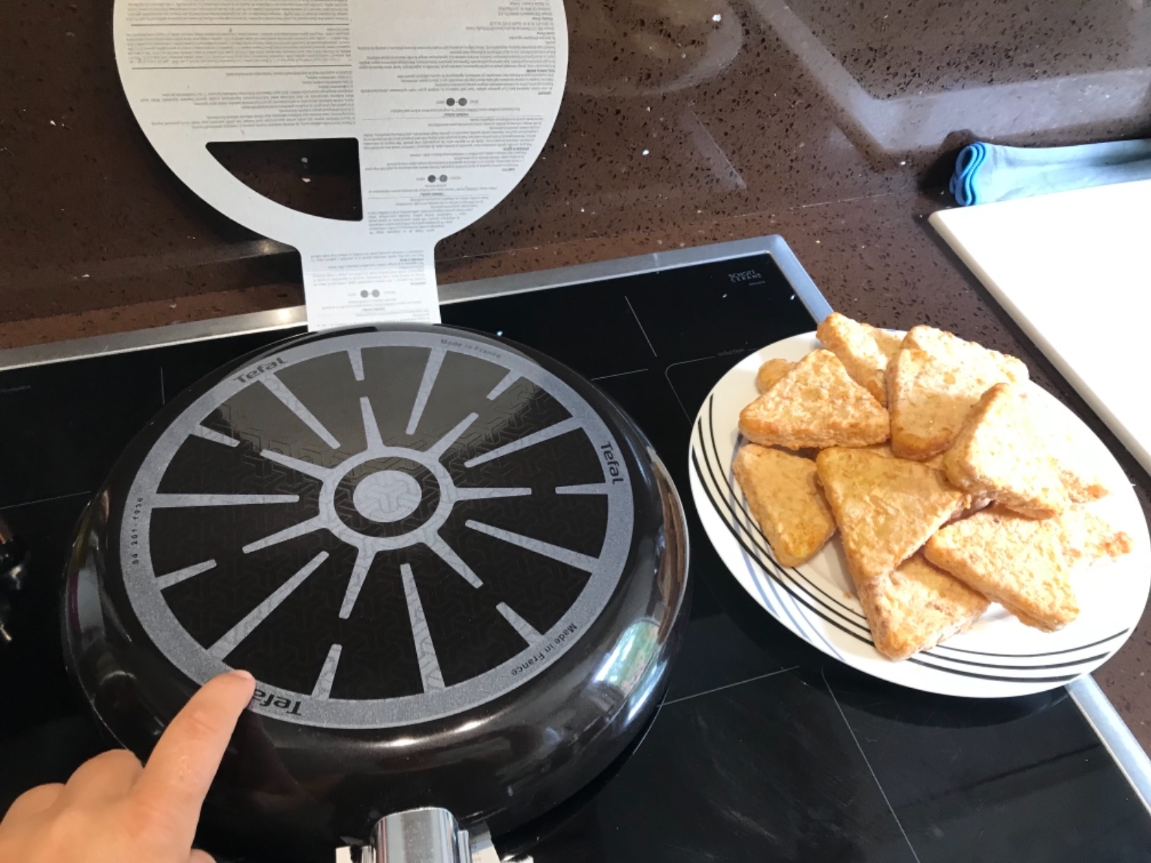 Tolle Pfanne für große Portionen