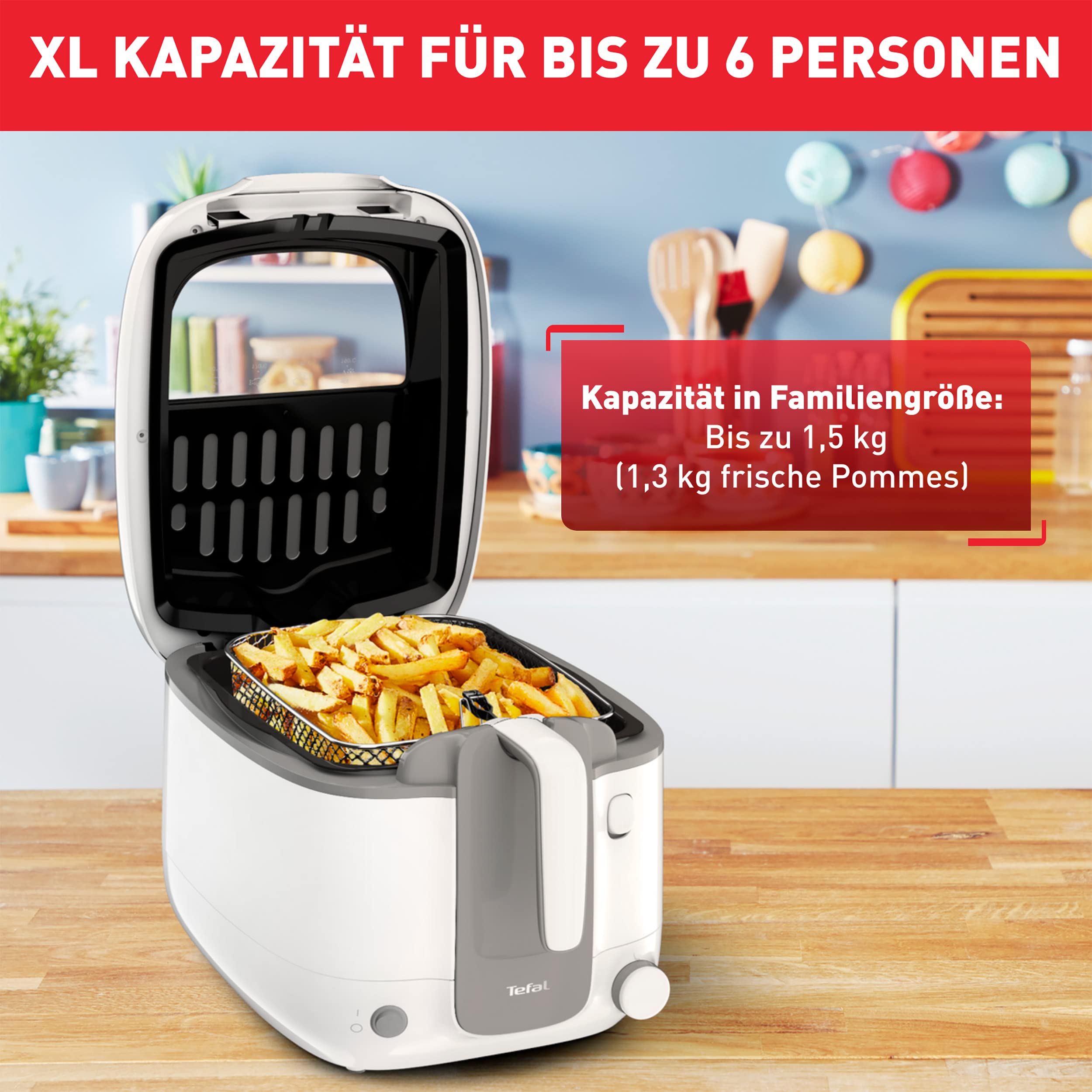 tefal-fr3100-super-uno-access-fritteuse-2-2-l-l-1-5-kg-frittiergut-geruchsfilter image 2