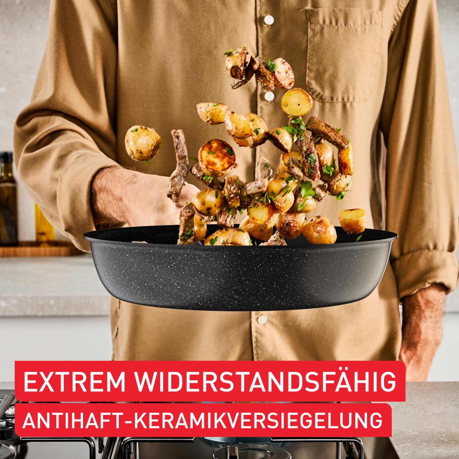 tefal-explore-on-keramikpfanne-28-cm-tiefe-form-kratzfest-mit-fusioncore-technol image 4