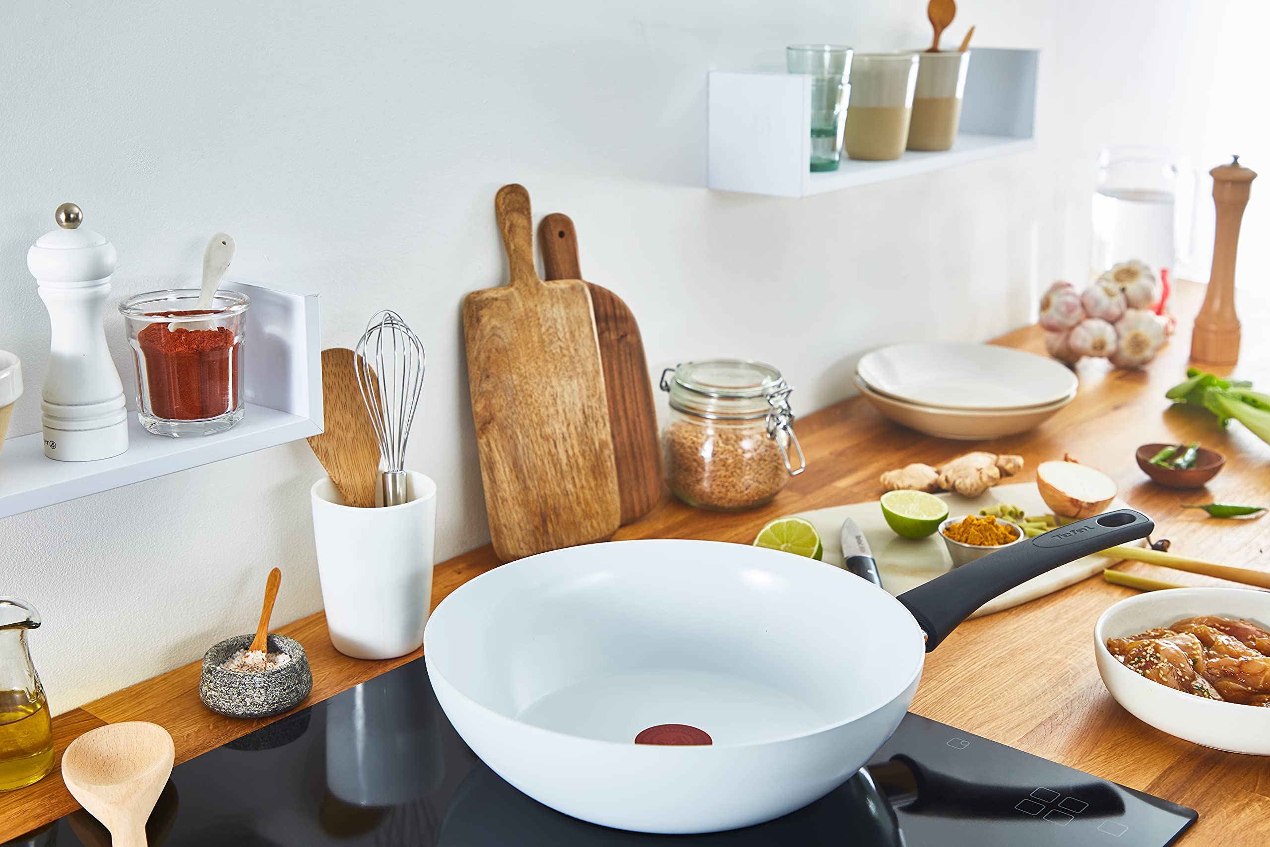 tefal-ceramic-control-wokpfanne-28-cm-induktion-mineralische-keramikversiegelung image 4