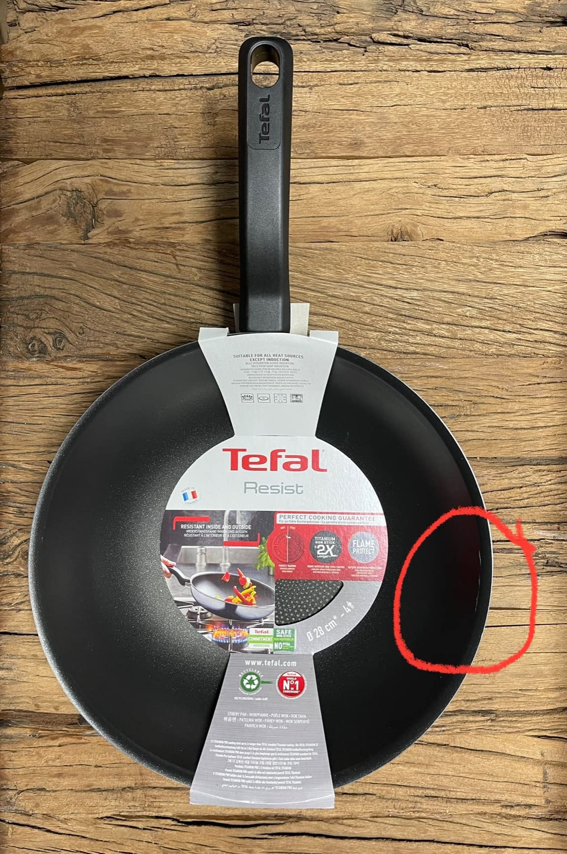 Sehr gut, aber nicht induktionsgeeignet
